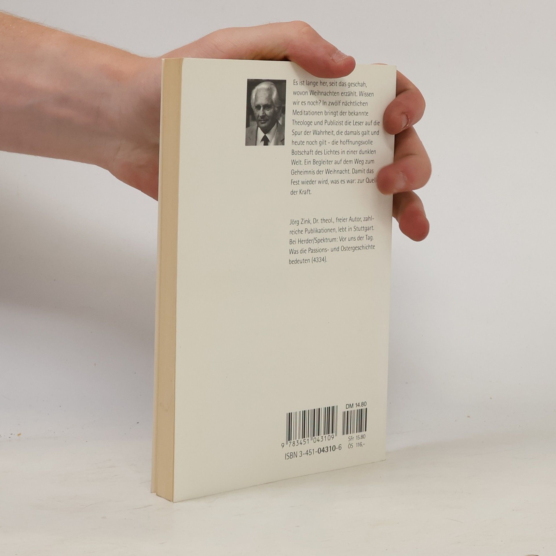 Jörg Zink Zwölf Nächte