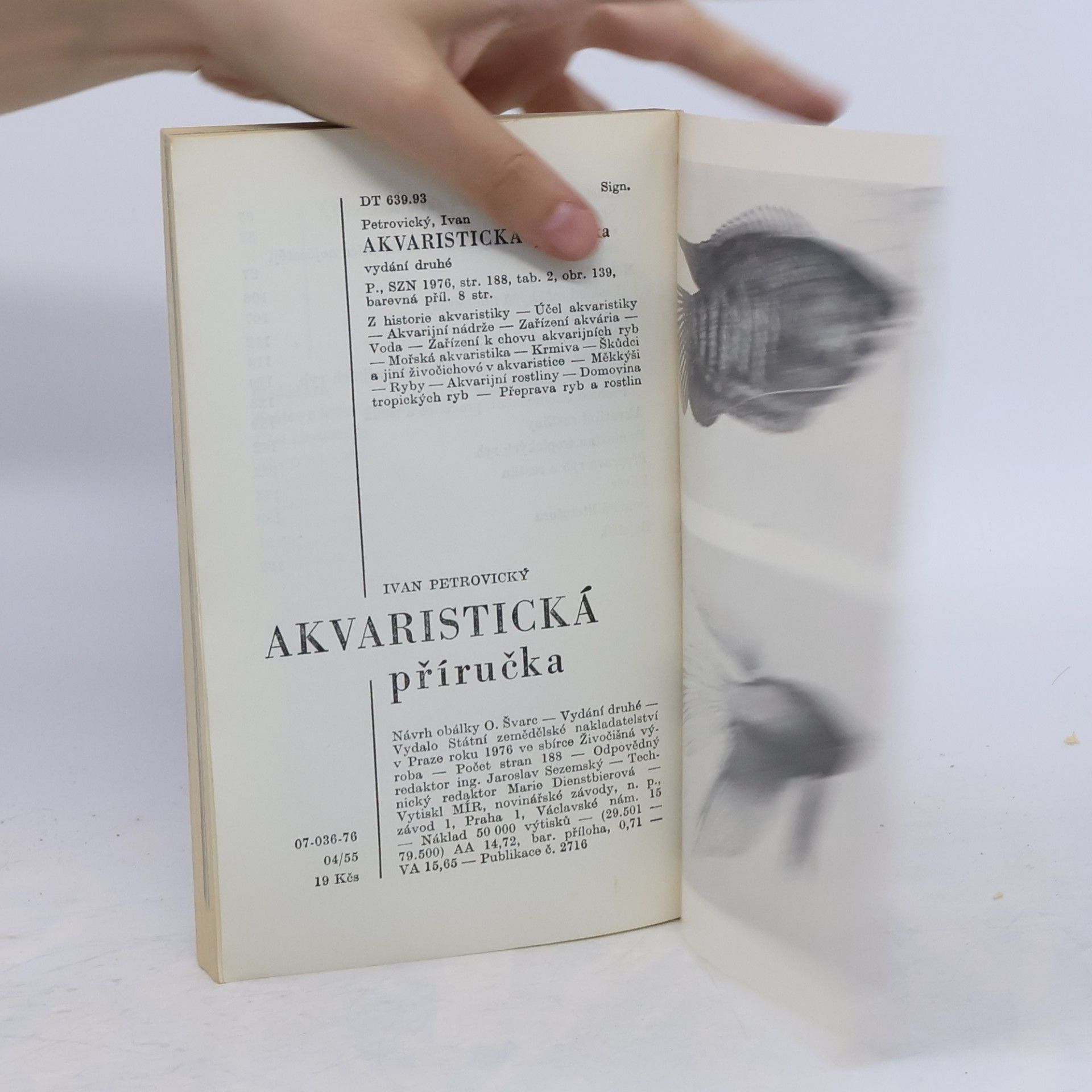 Ivan Petrovický Akvaristická příručka
