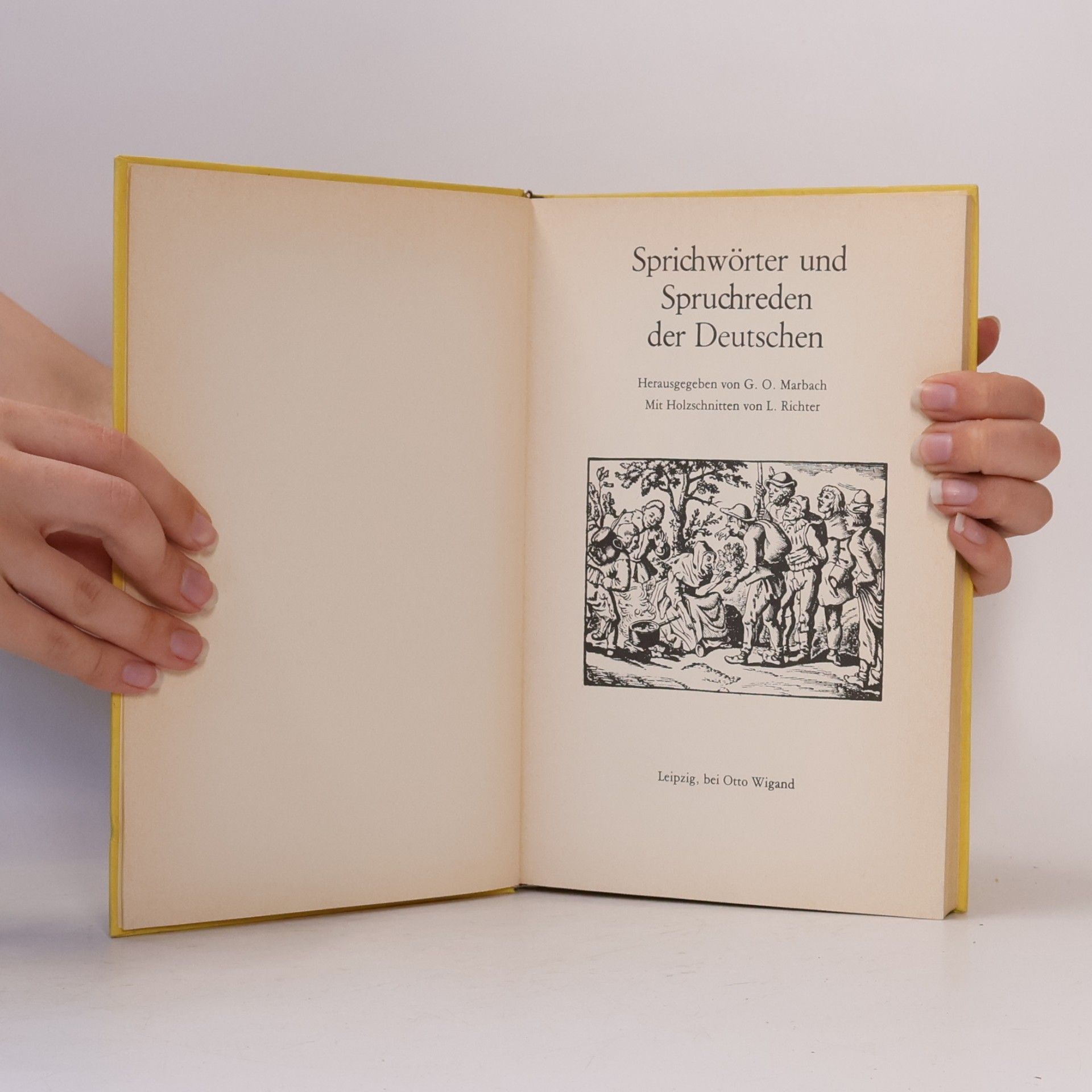 Gotthard Oswald Marbach Sprichwörter und Spruchreden der Deutschen