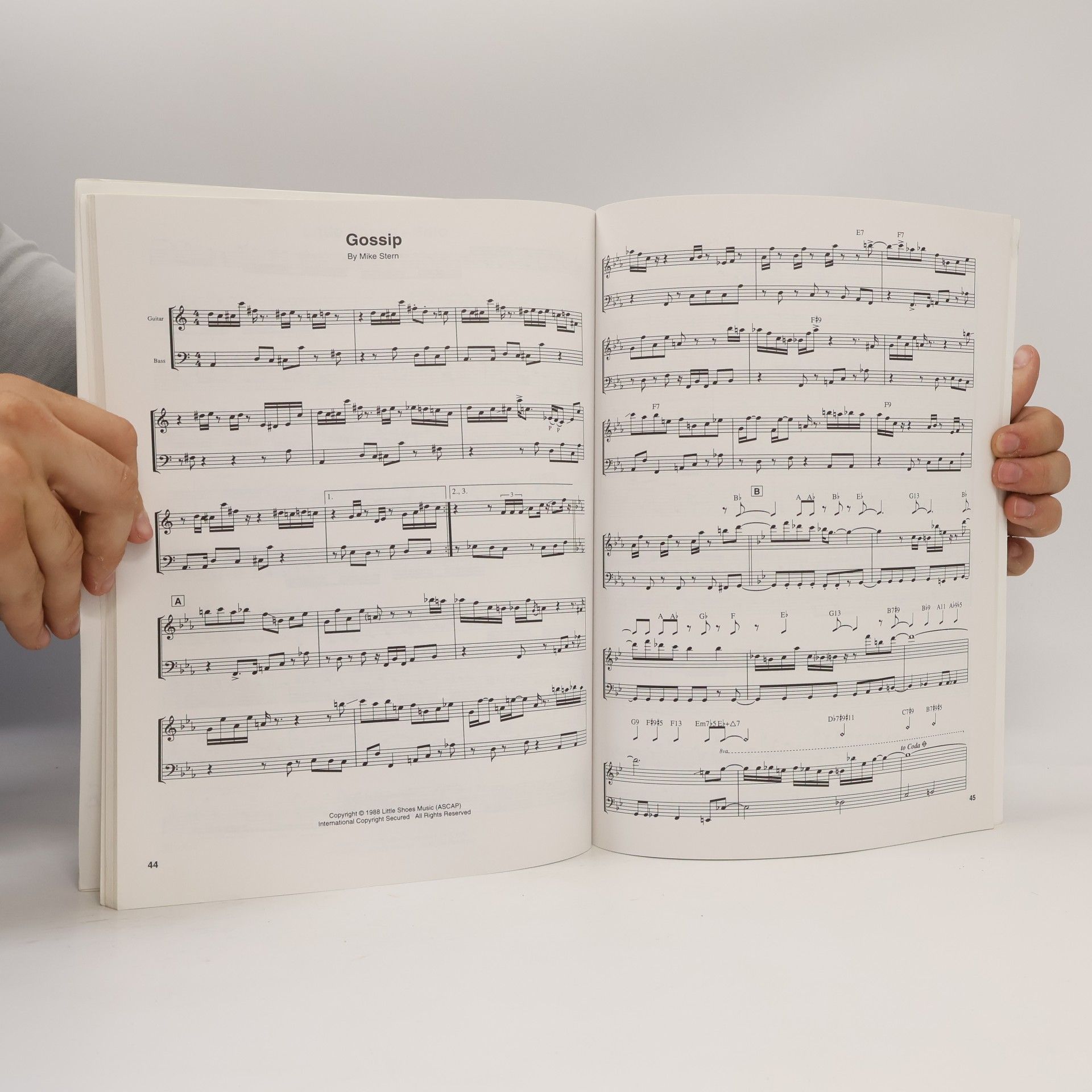 Mike Stern Artist Transcriptions: Mike Stern Guitar Transcriptions