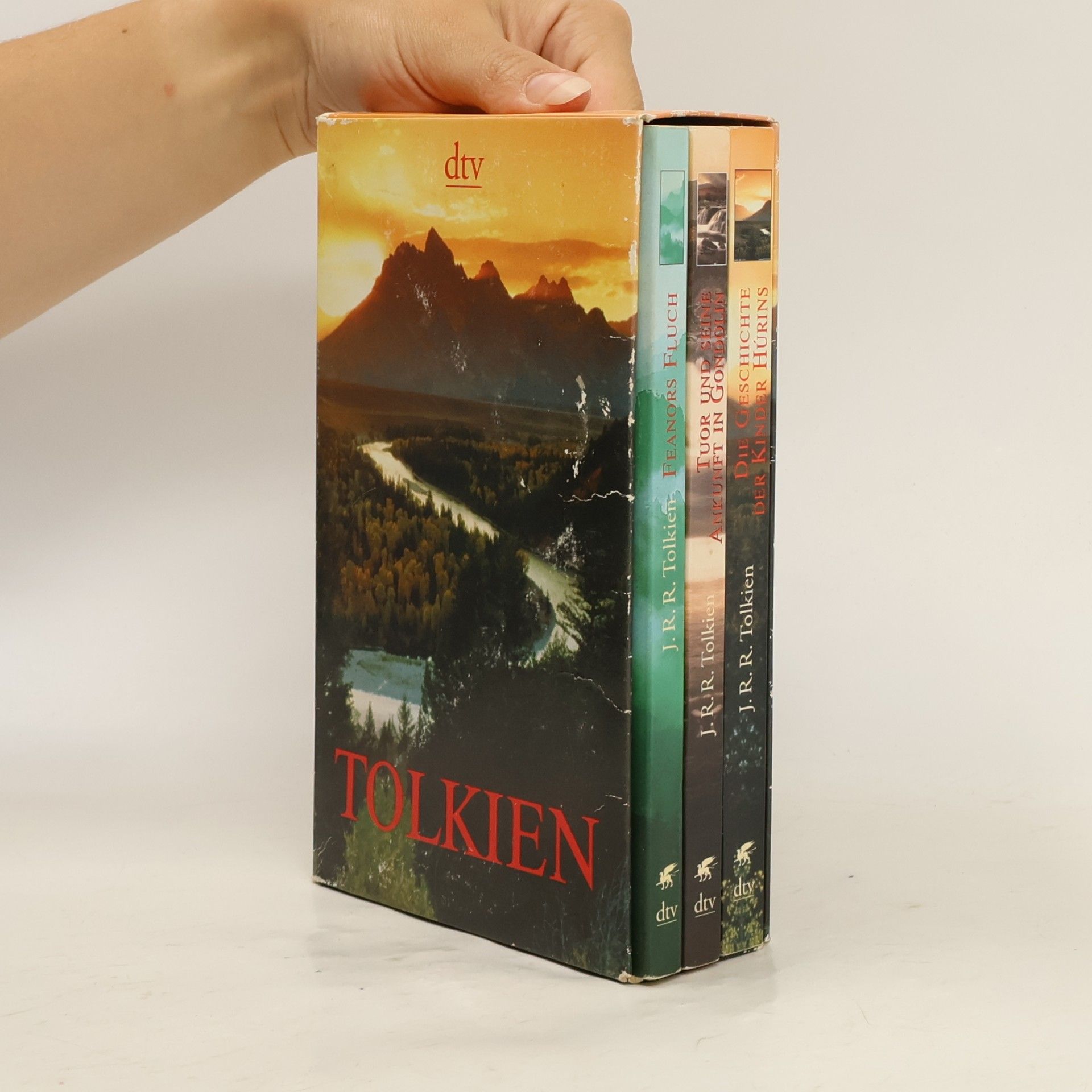 J. R. R. Tolkien Tolkien-Kassette. 3 Bände
