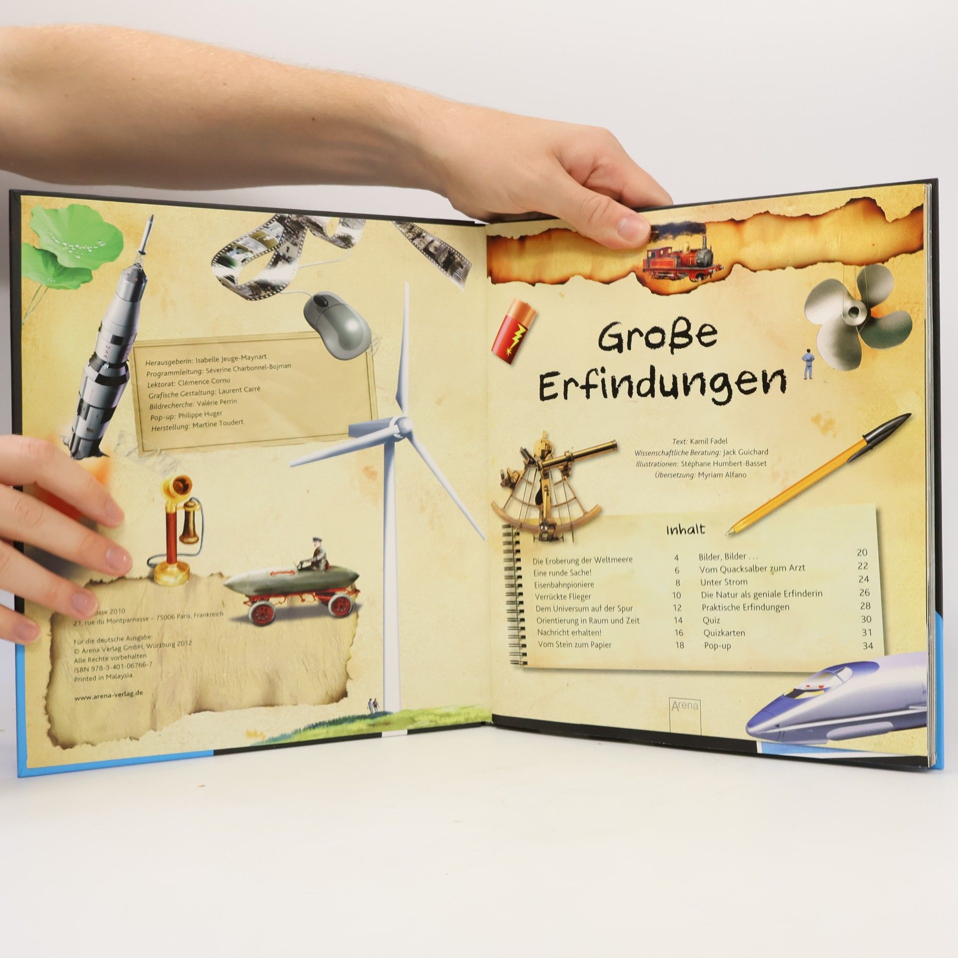 Kamil Fadel Große Erfindungen
