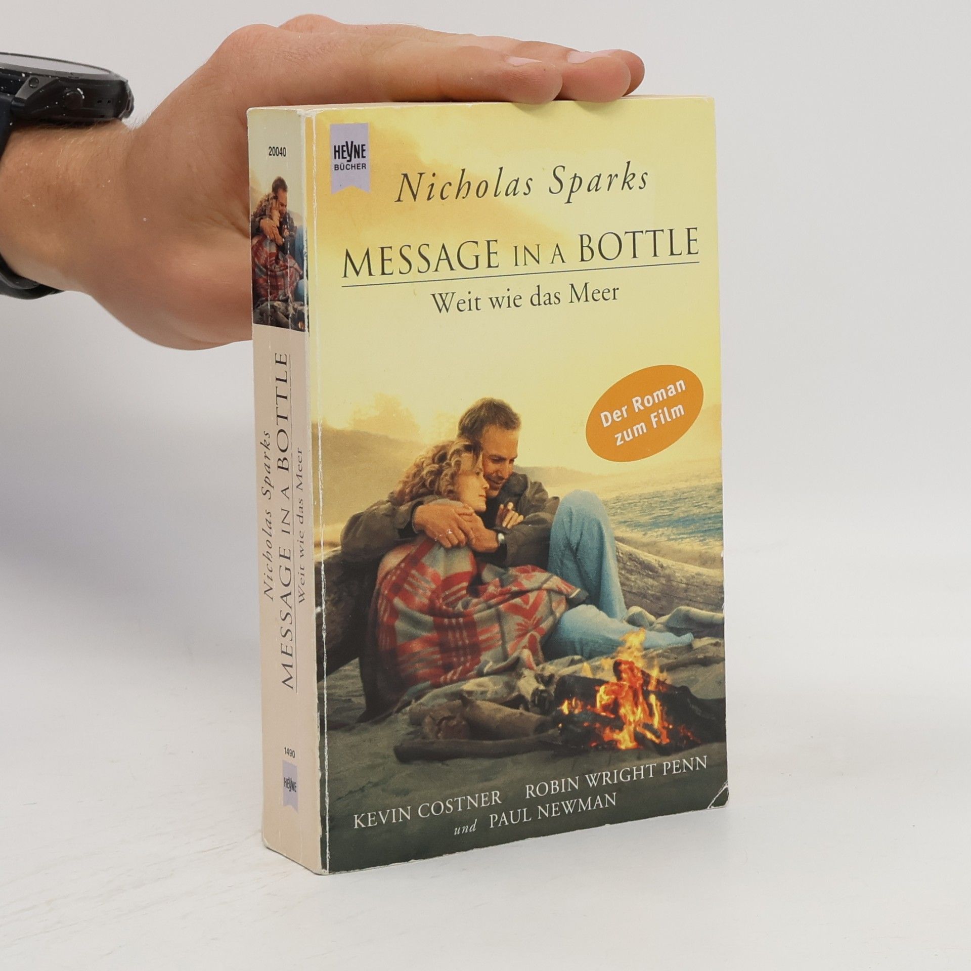 Nicholas Sparks Message in a Bottle. Weit wie das Meer