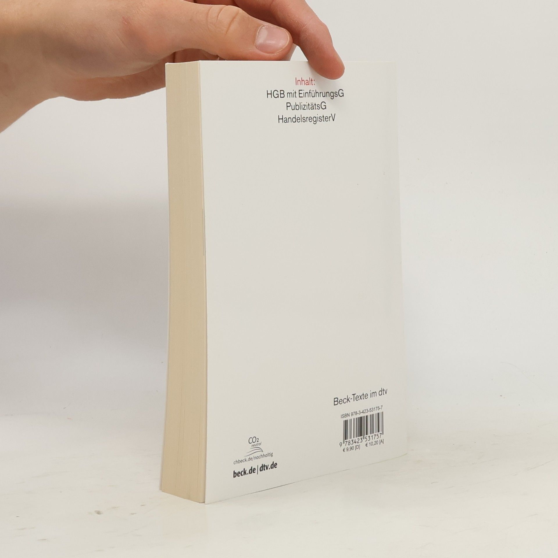 Collectif d'auteurs HGB Handelsgesetzbuch