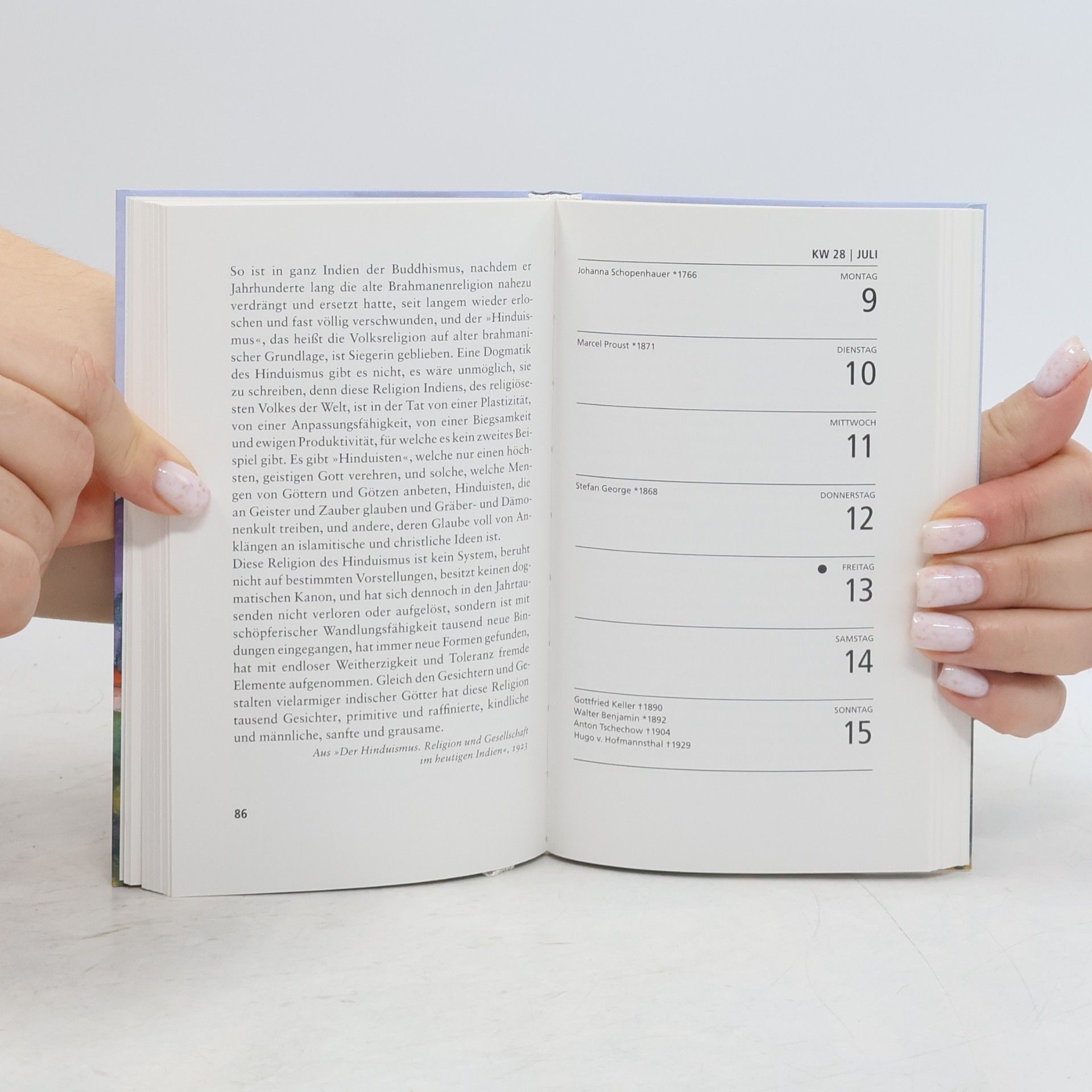 Hermann Hesse Inseltaschenbuch: Insel-Kalender für das Jahr 2018