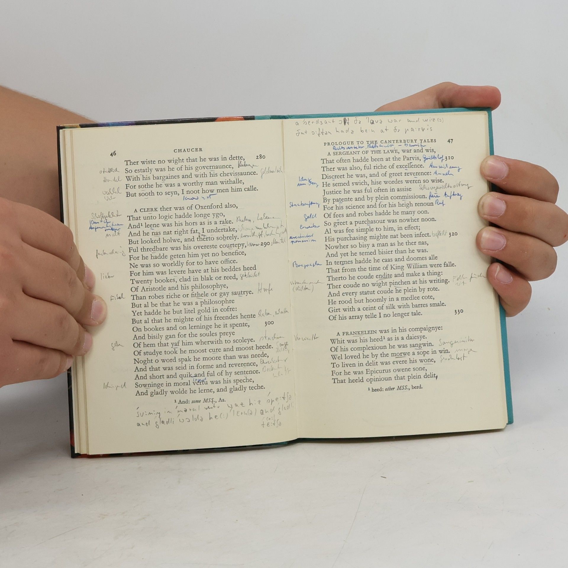 Geoffrey Chaucer Harrap's English Classics: The Prologue to the Canterbury Tales