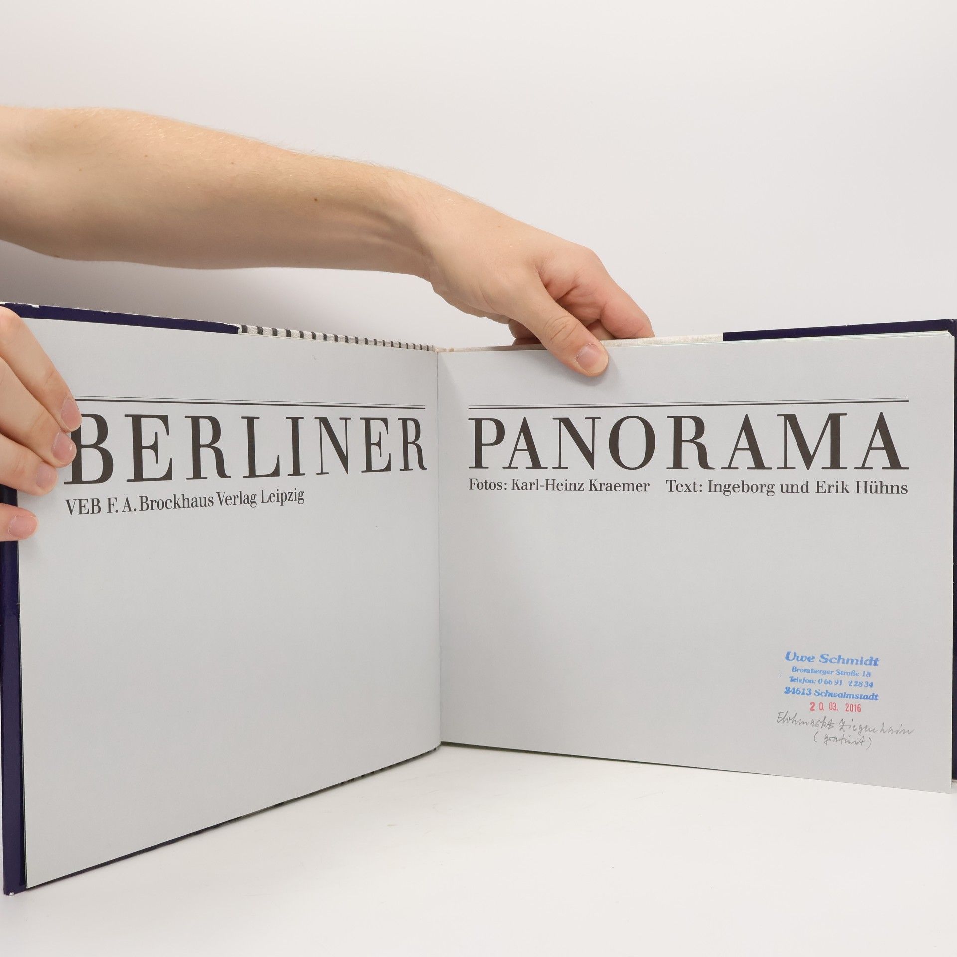 Karl Heinz Kraemer Berliner Panorama