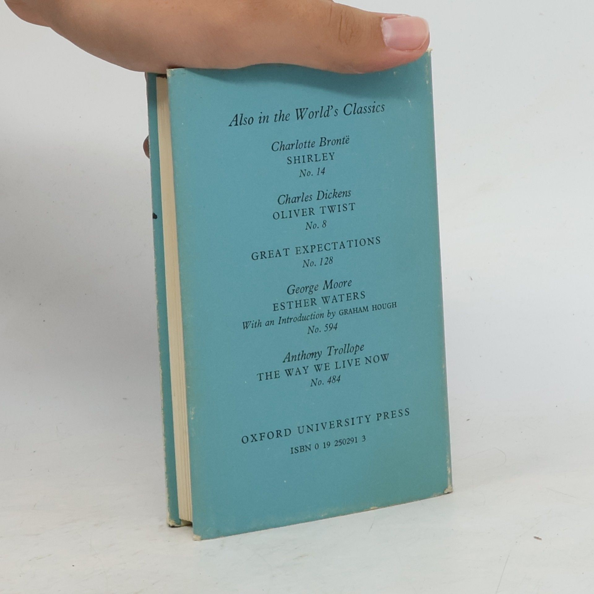 Benjamin Disraeli The World's Classics - 291: Sybil