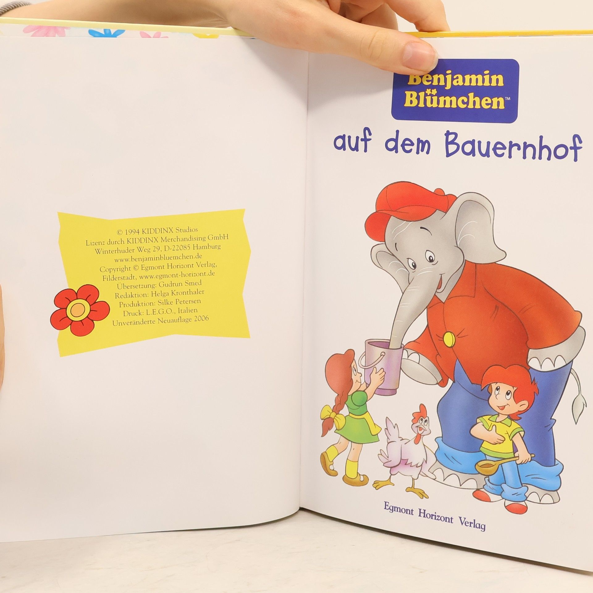 Autorenkollektiv Benjamin Blümchen auf dem Bauernhof