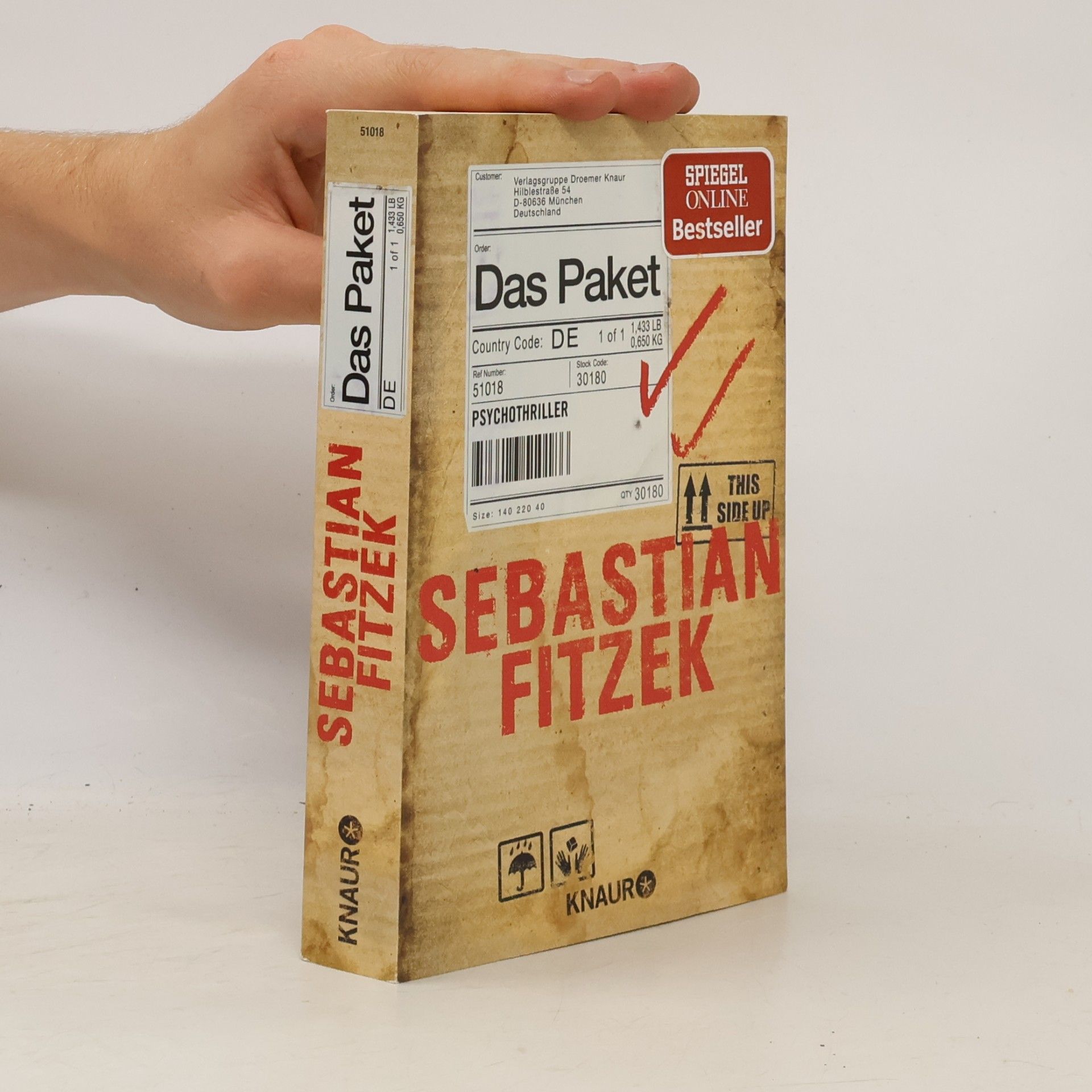 Sebastian Fitzek Das Paket