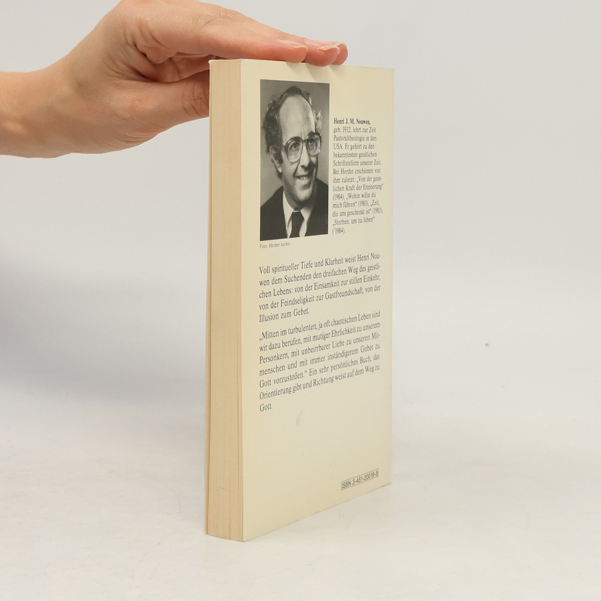 Henri Nouwen Der dreifache Weg