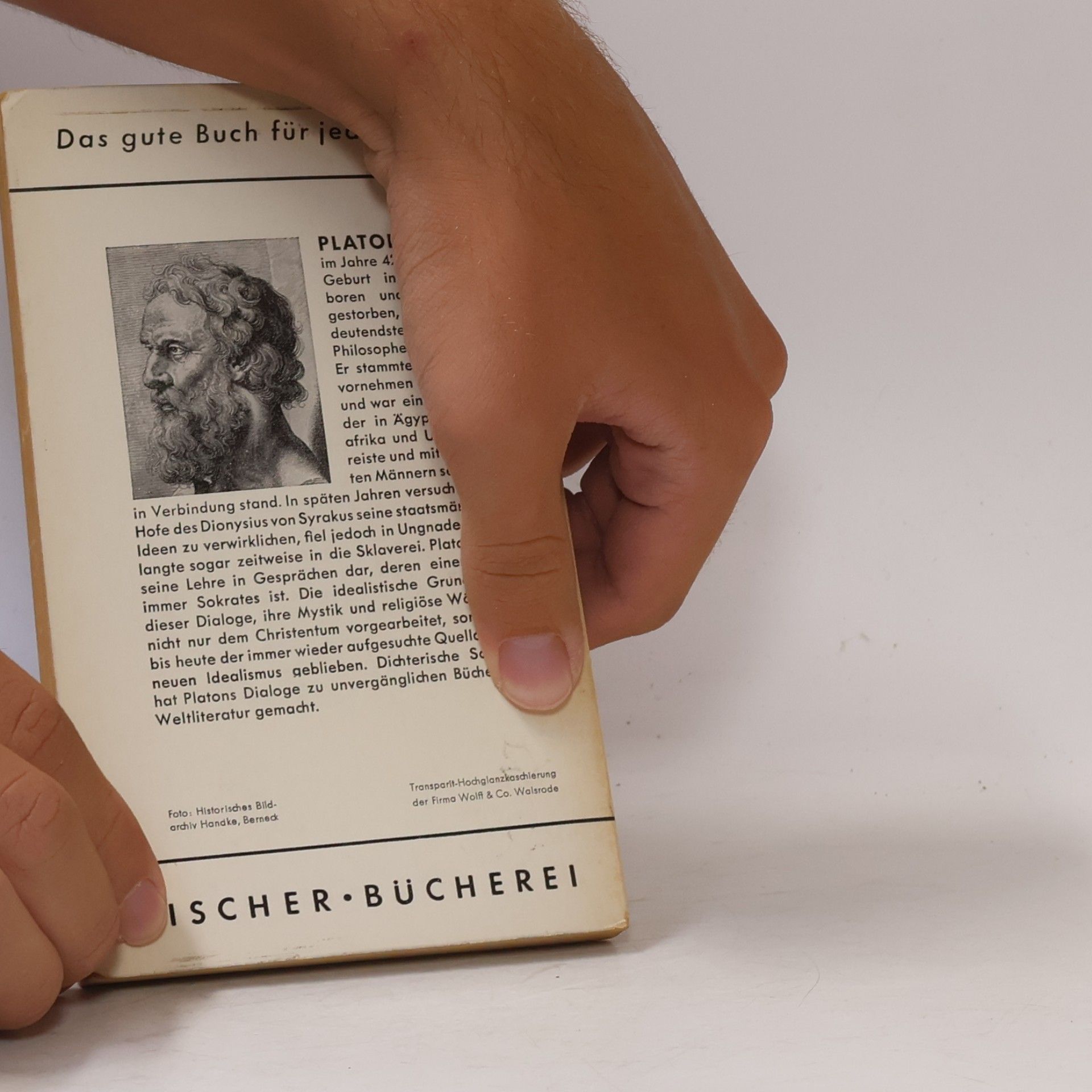 Platon Sokrates im Gespräch