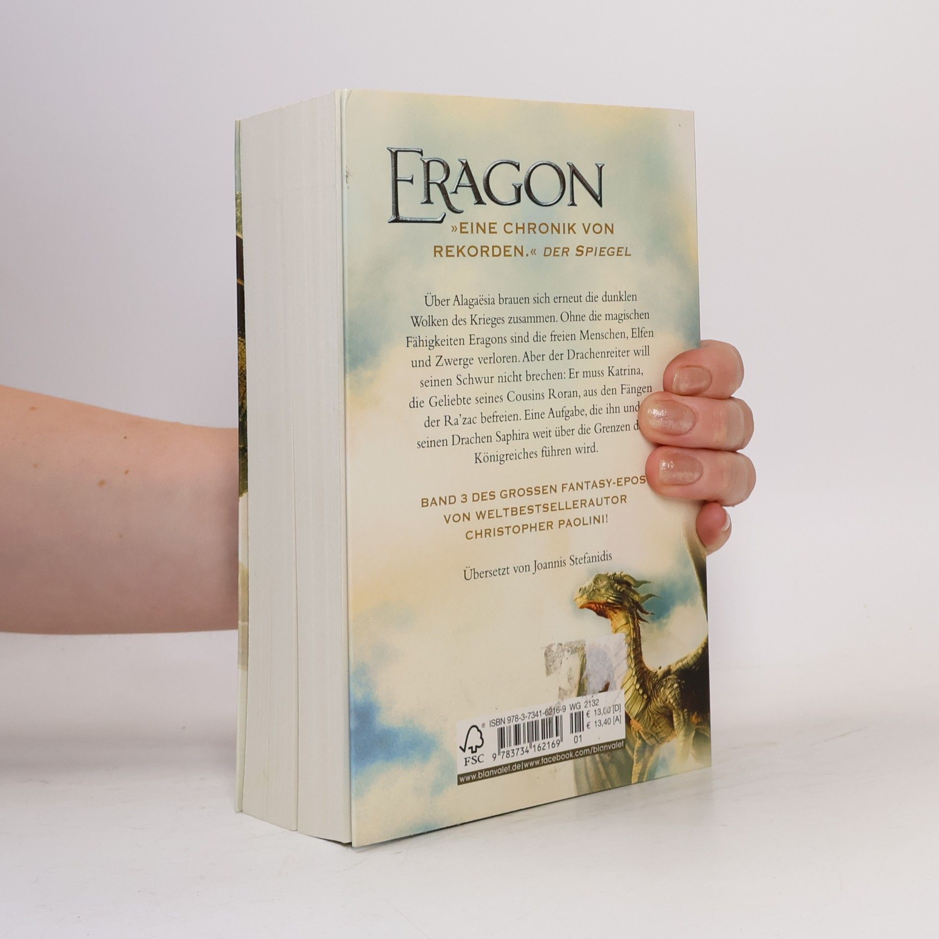 Christopher Paolini Eragon 3. Die Weisheit des Feuers