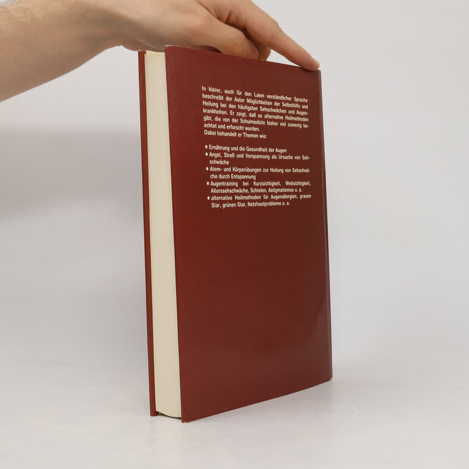 John Selby Das Gesundheits-buch Für Die Augen