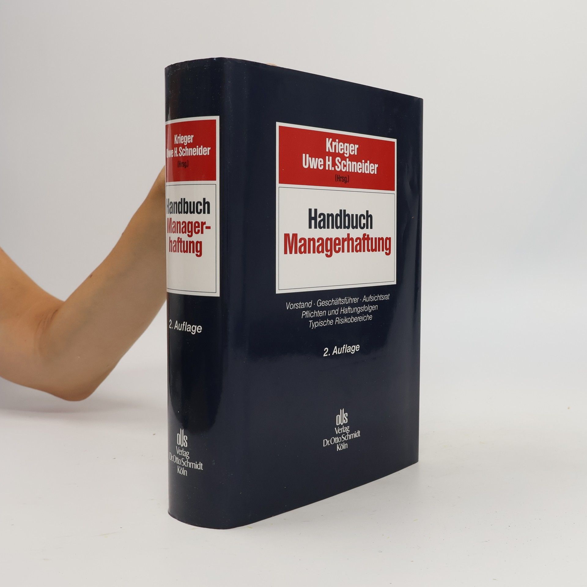 Gerd Krieger Handbuch Managerhaftung