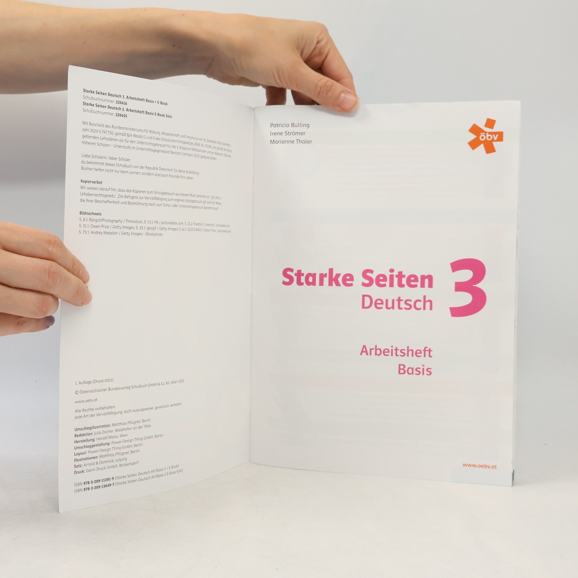 Patricia Bulling Starke Seiten - 3: Deutsch, Arbeitsheft Basis + E-Book
