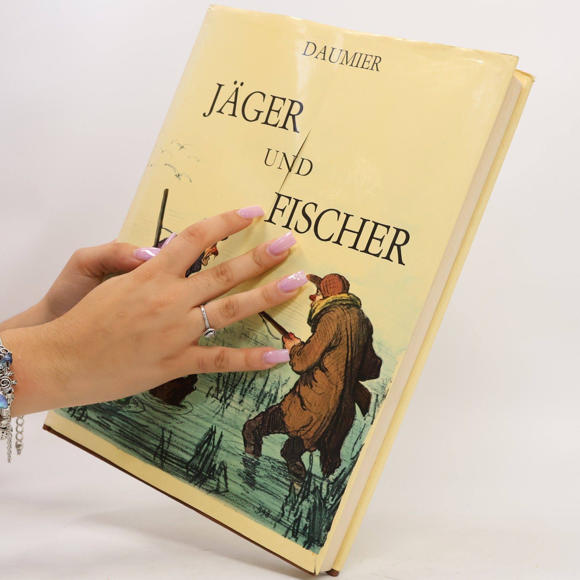 Honoré Daumier Jäger und Fischer