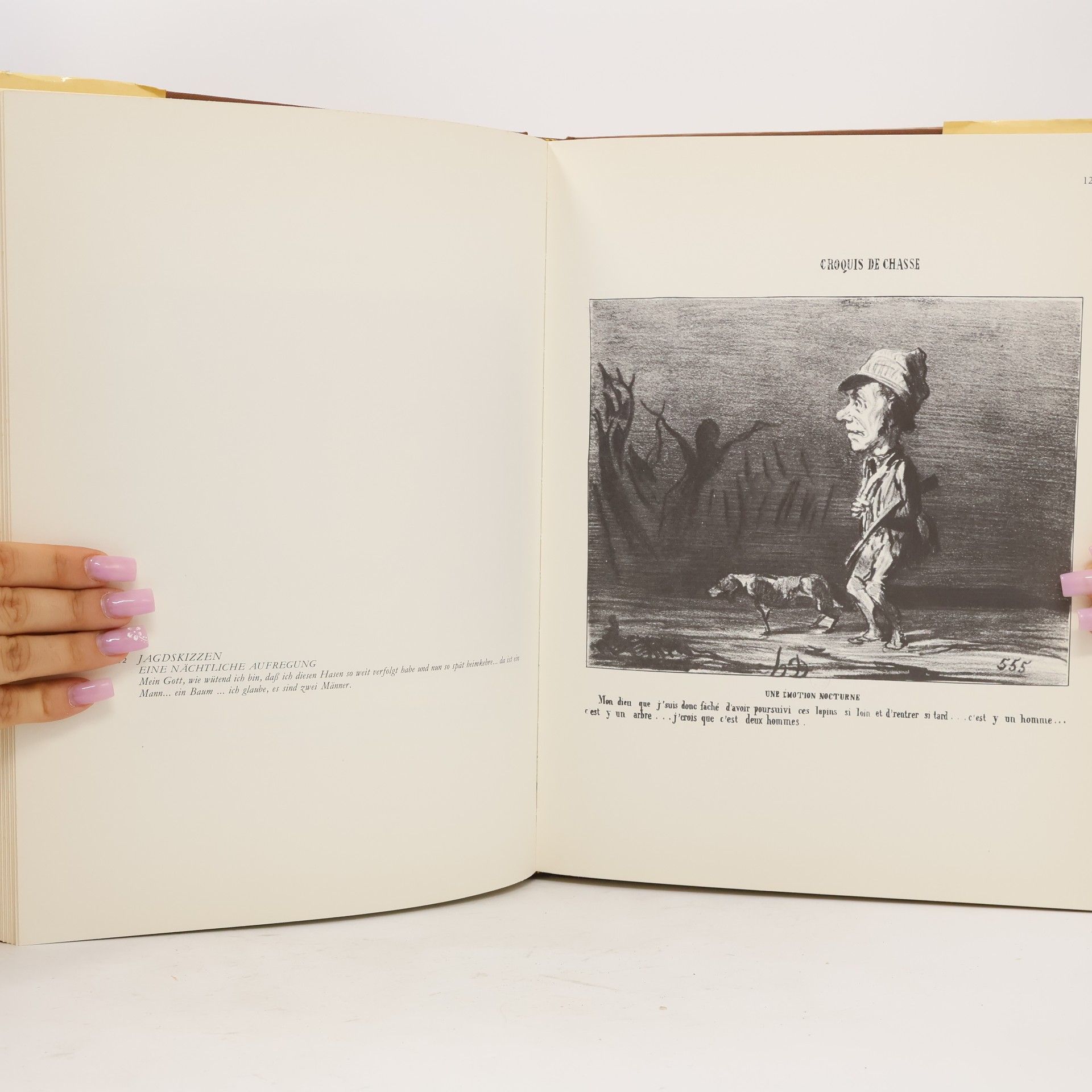 Honoré Daumier Jäger und Fischer
