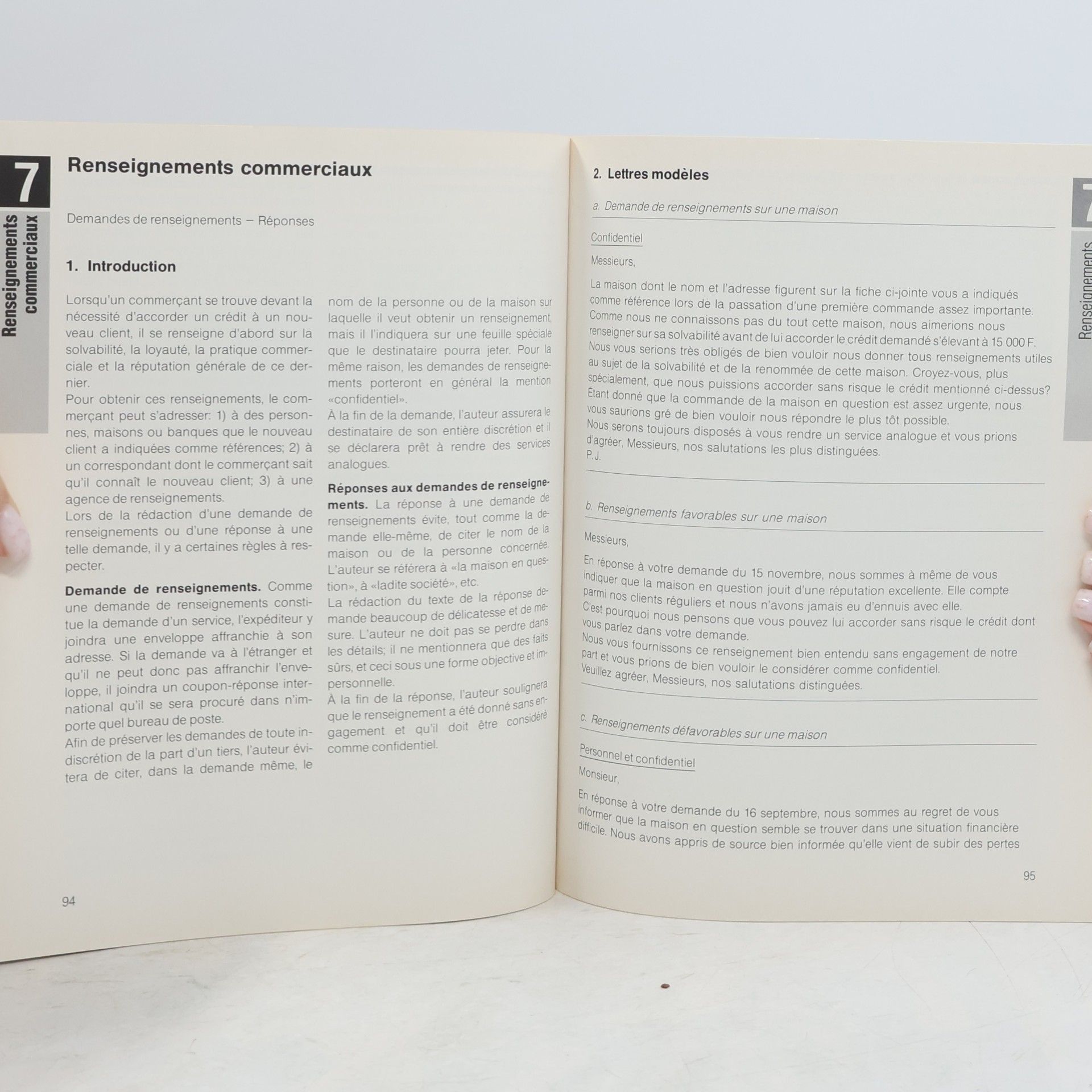 Rudolf Sachs Correspondence commerciale