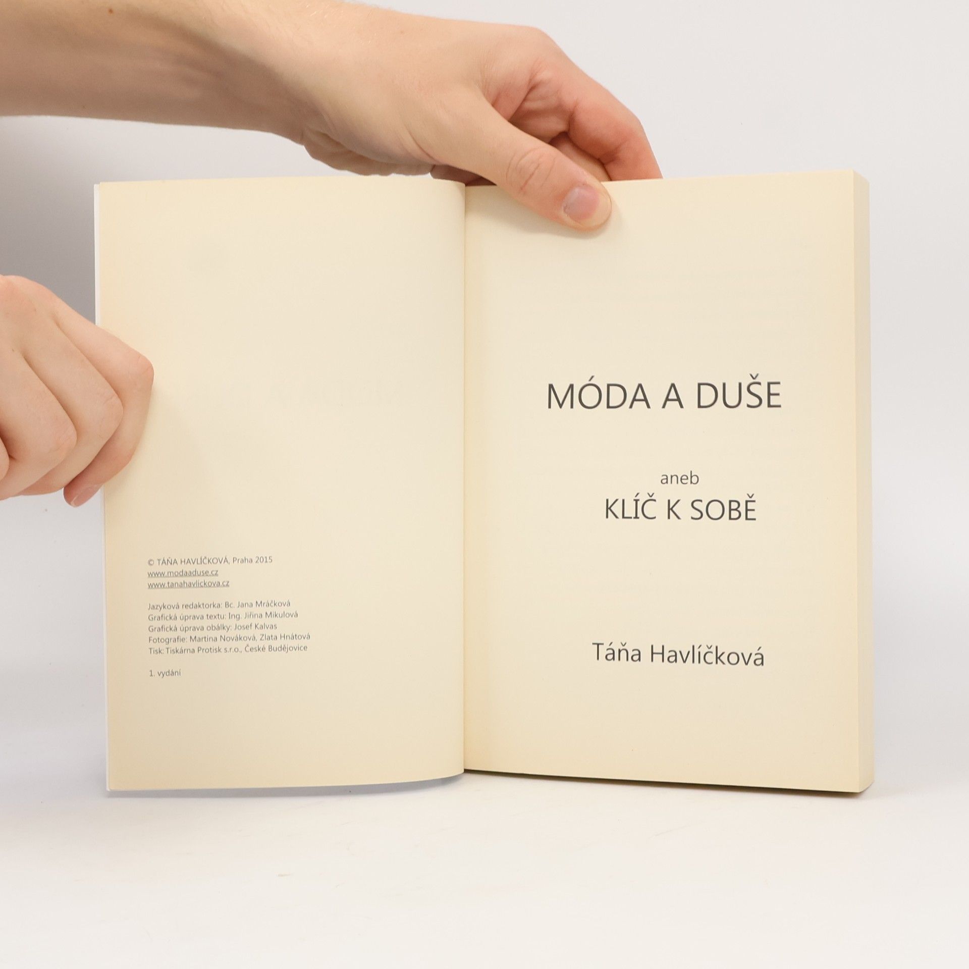 Táňa Havlíčková Móda a duše aneb Klíč k sobě