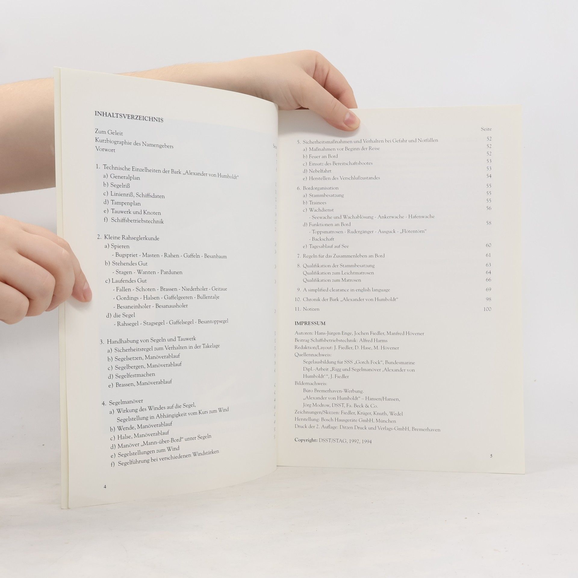 Hans-Jürgen Engelmann Segelhandbuch