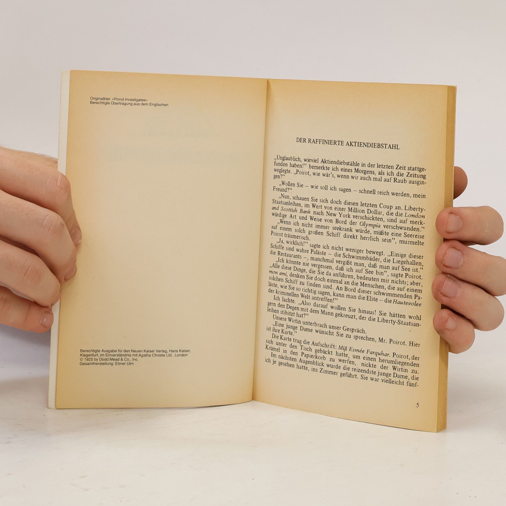 Agatha Christie Poirots raffinierte Fälle