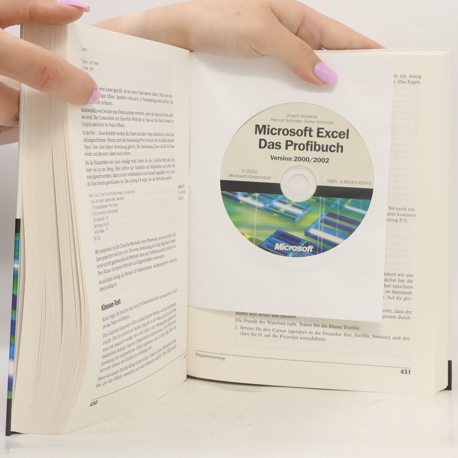 Jürgen Schwenk Microsoft Excel 2002 - Das Profibuch - m. CD-ROM