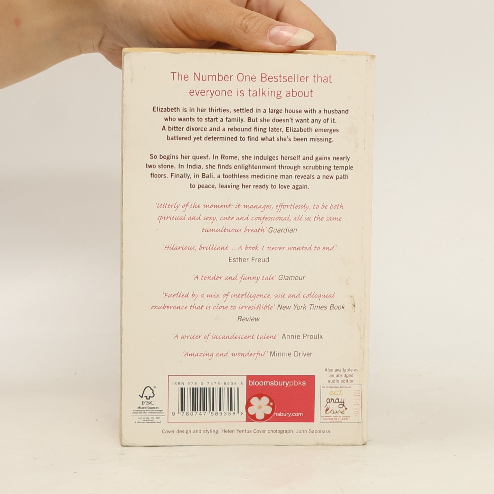 Elizabeth Gilbert Eat, Pray, Love
