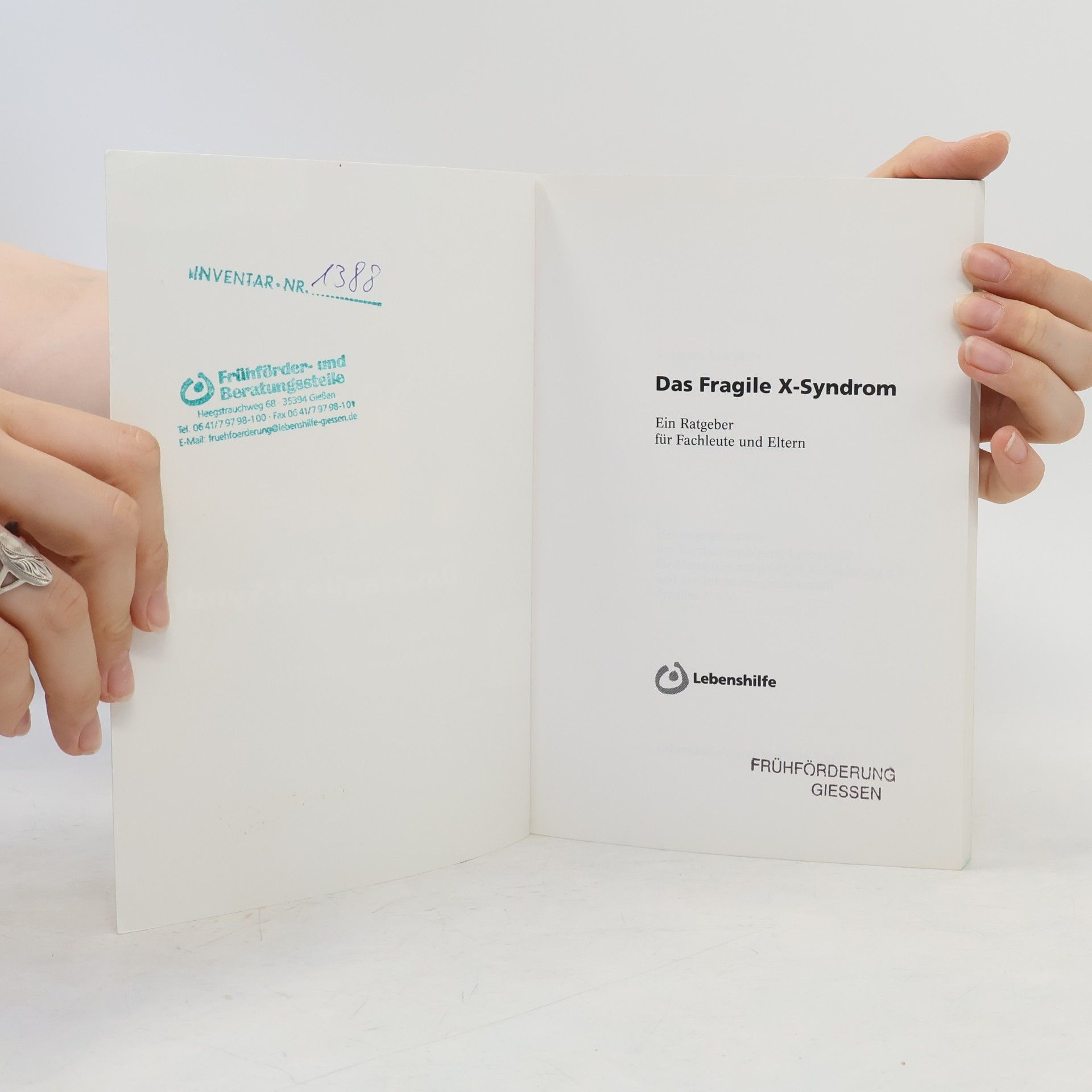 Suzanne Saunders Das fragile X-Syndrom
