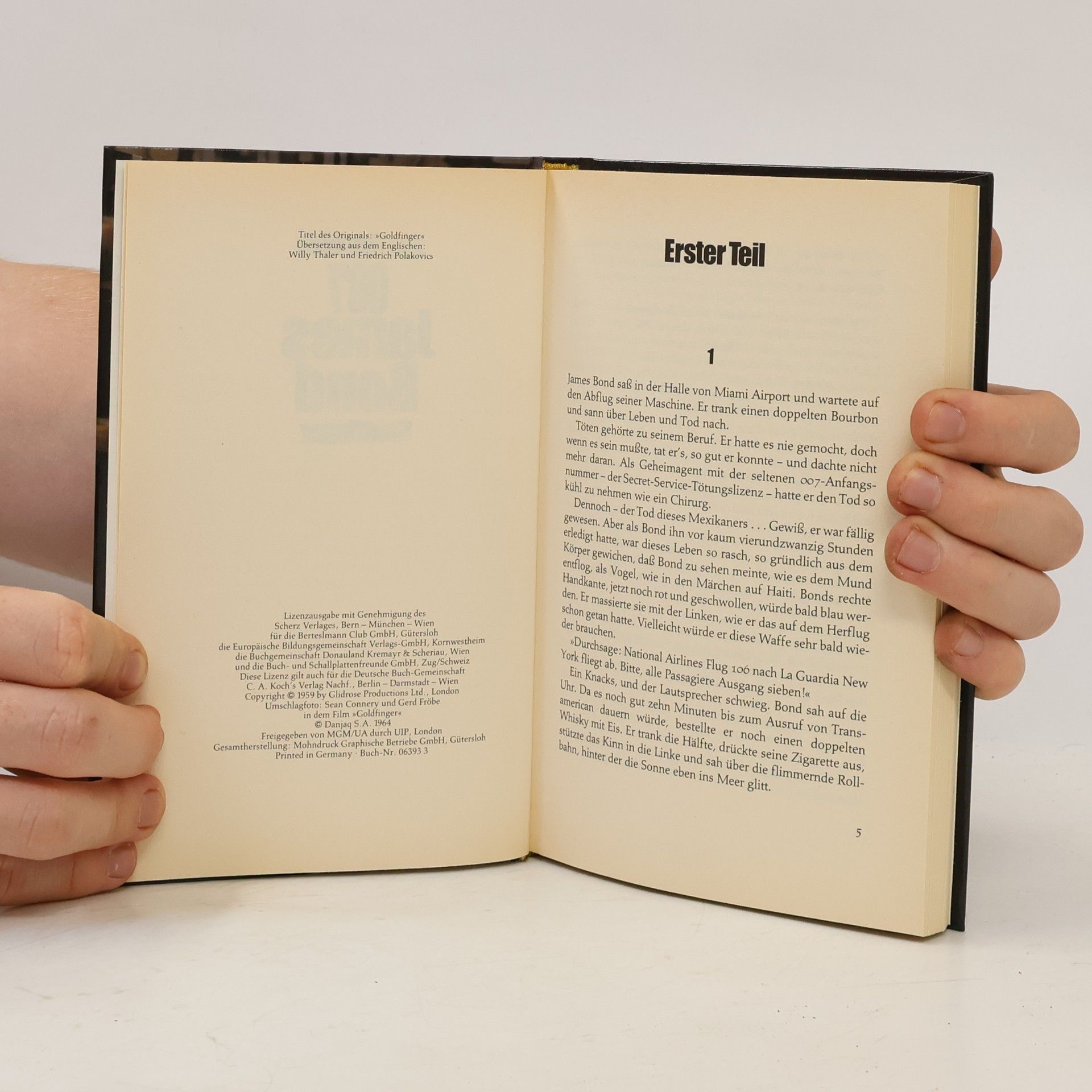 Ian Fleming 007 James Bond, Goldfinger