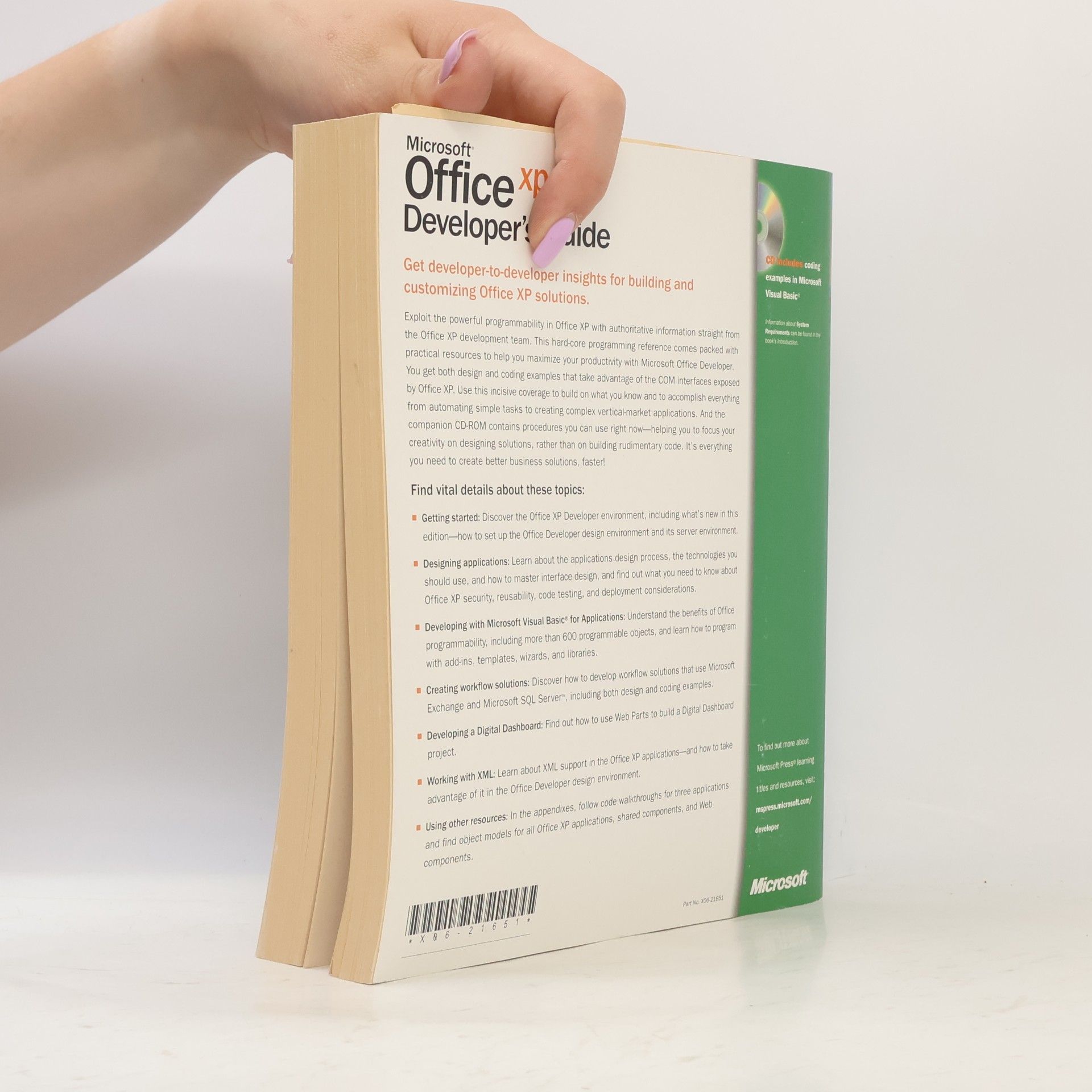 Autorenkollektiv Microsoft Office XP Developer's Guide