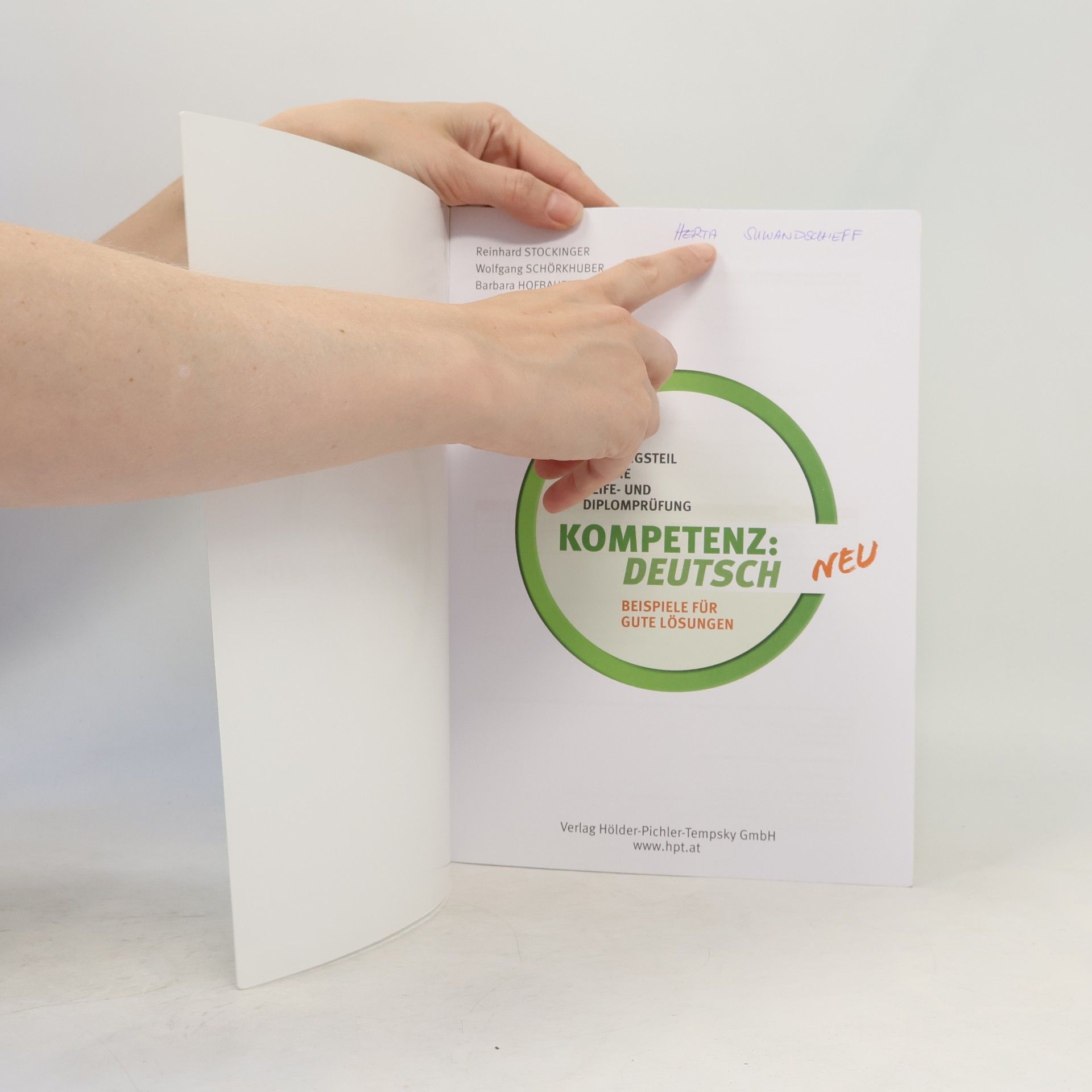 Barbara; Hofbauer Kompetenz: Deutsch