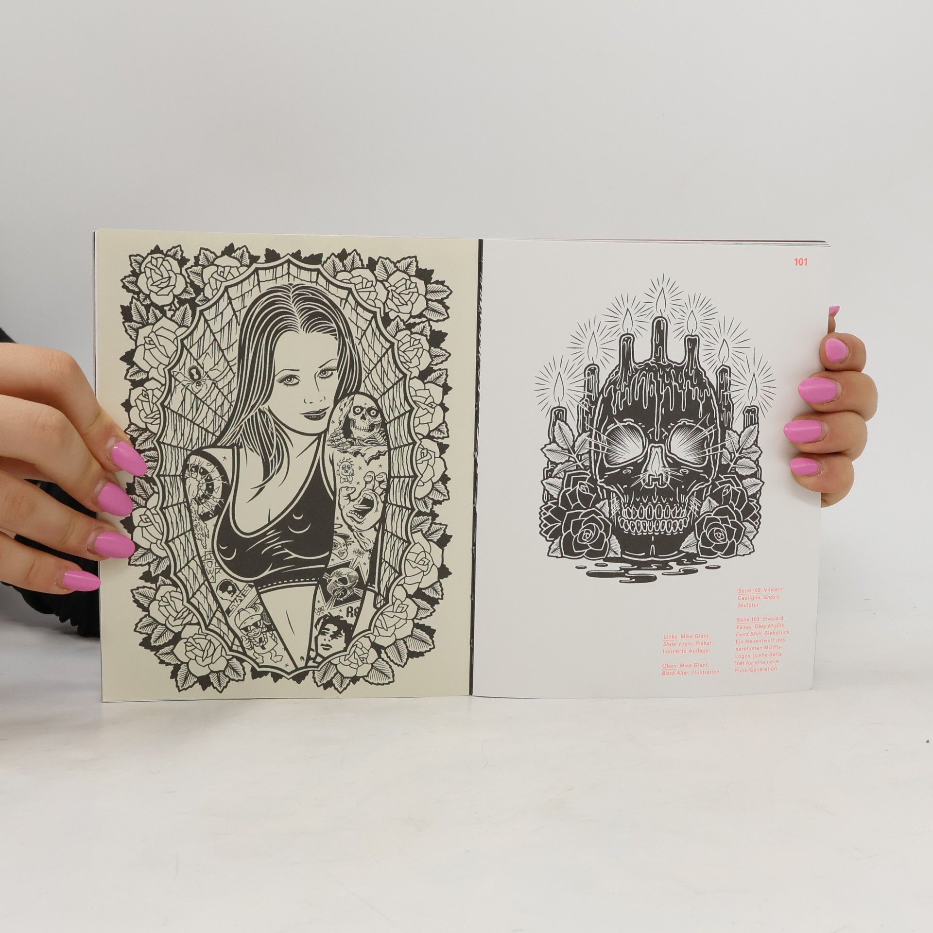 Faye Dowling Skulls. Totenköpfe