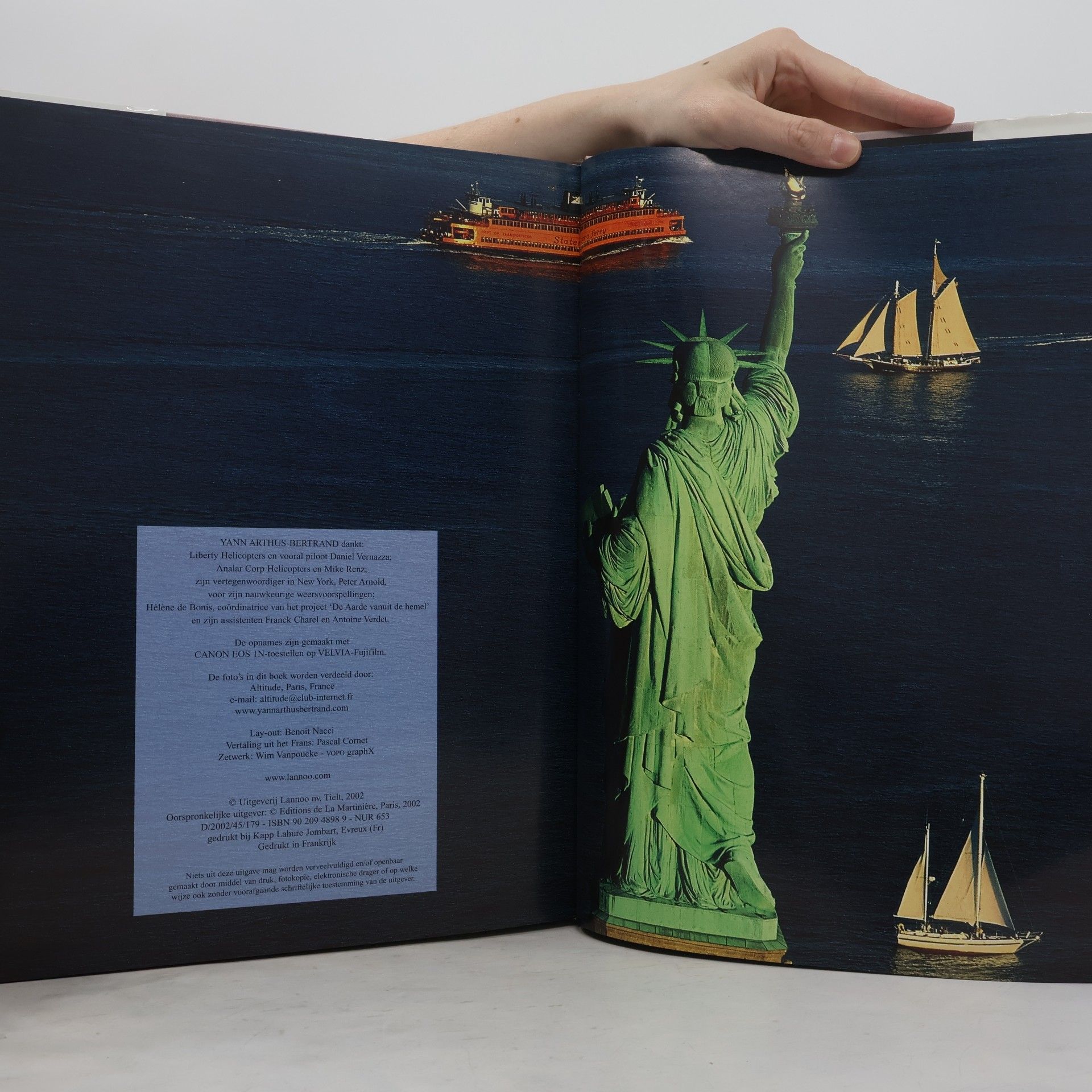 Yann Arthus-Bertrand New York vanuit de hemel
