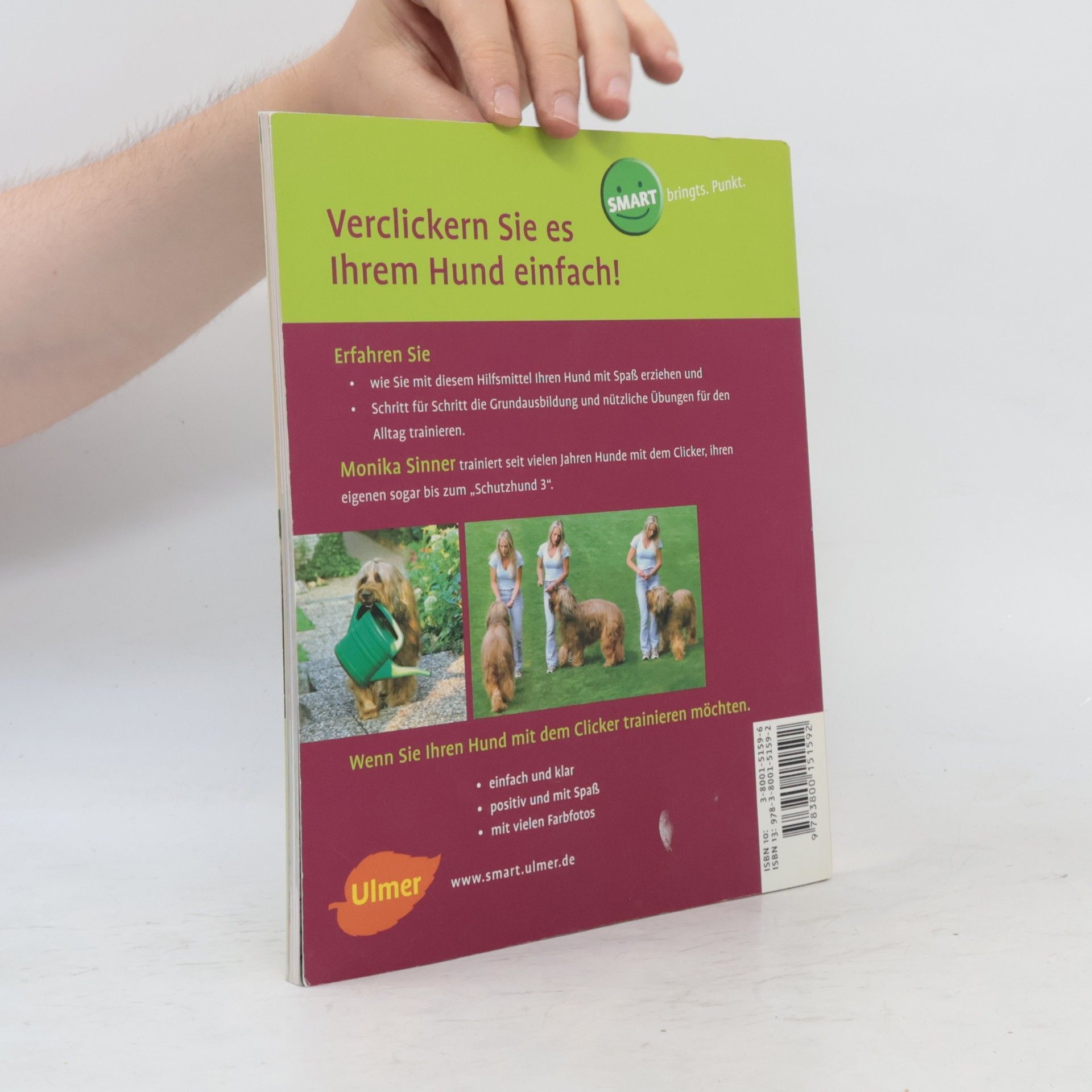 Monika Sinner Clickertraining mit dem Hund