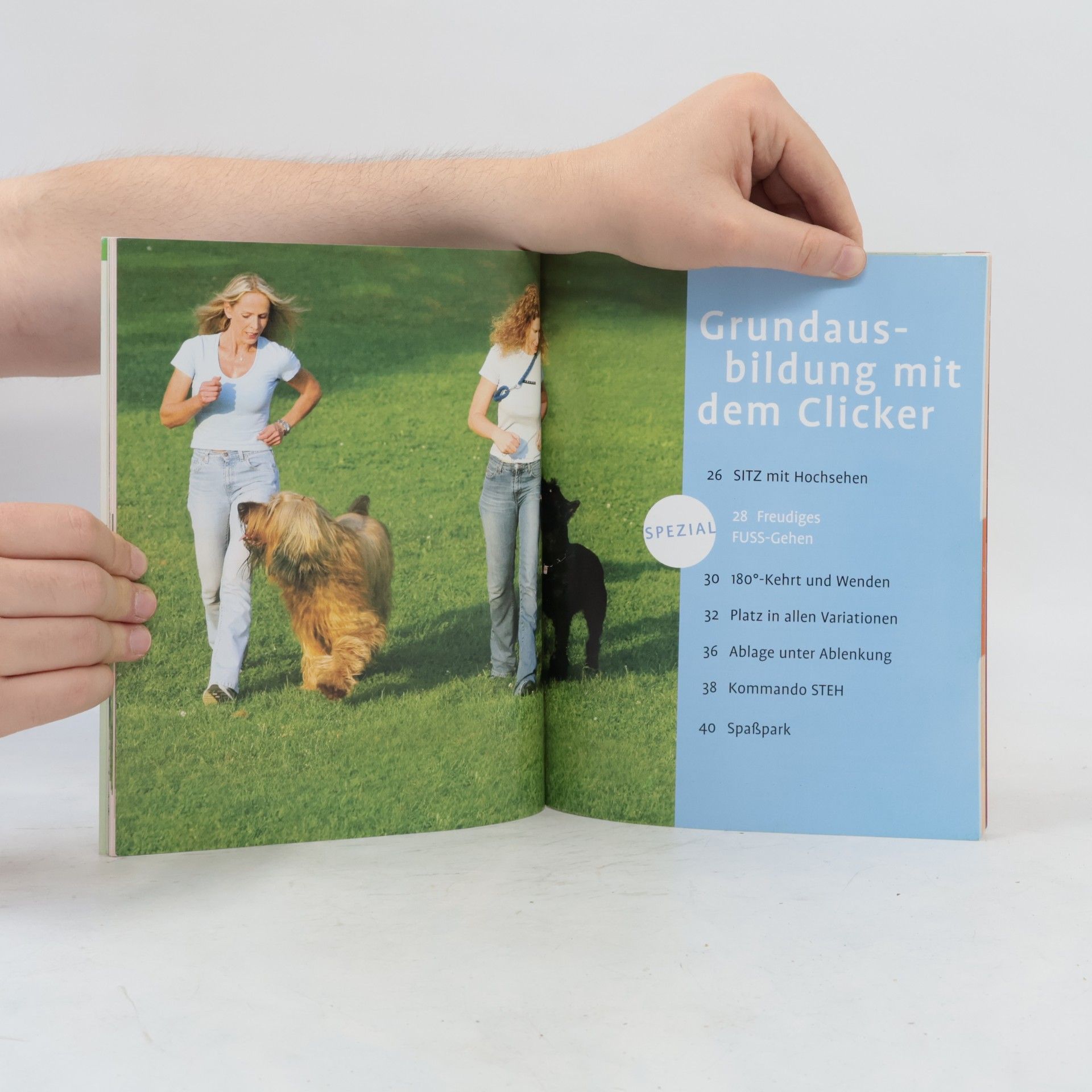Monika Sinner Clickertraining mit dem Hund