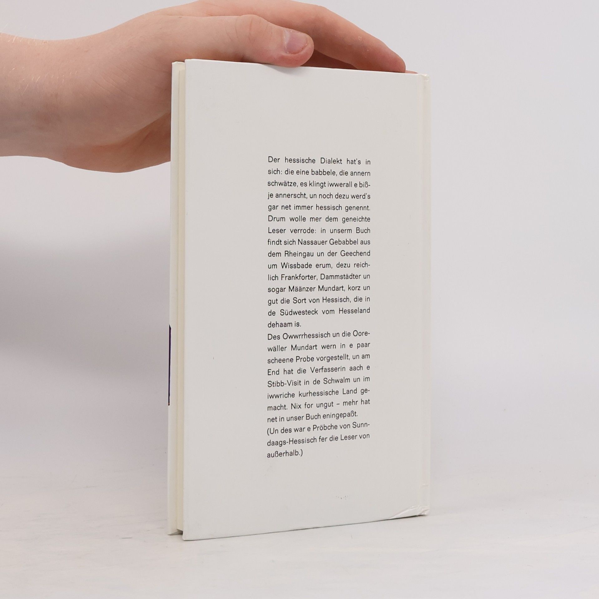 Hedwig Witte Hessisch, wie es nicht im Wörterbuch steht