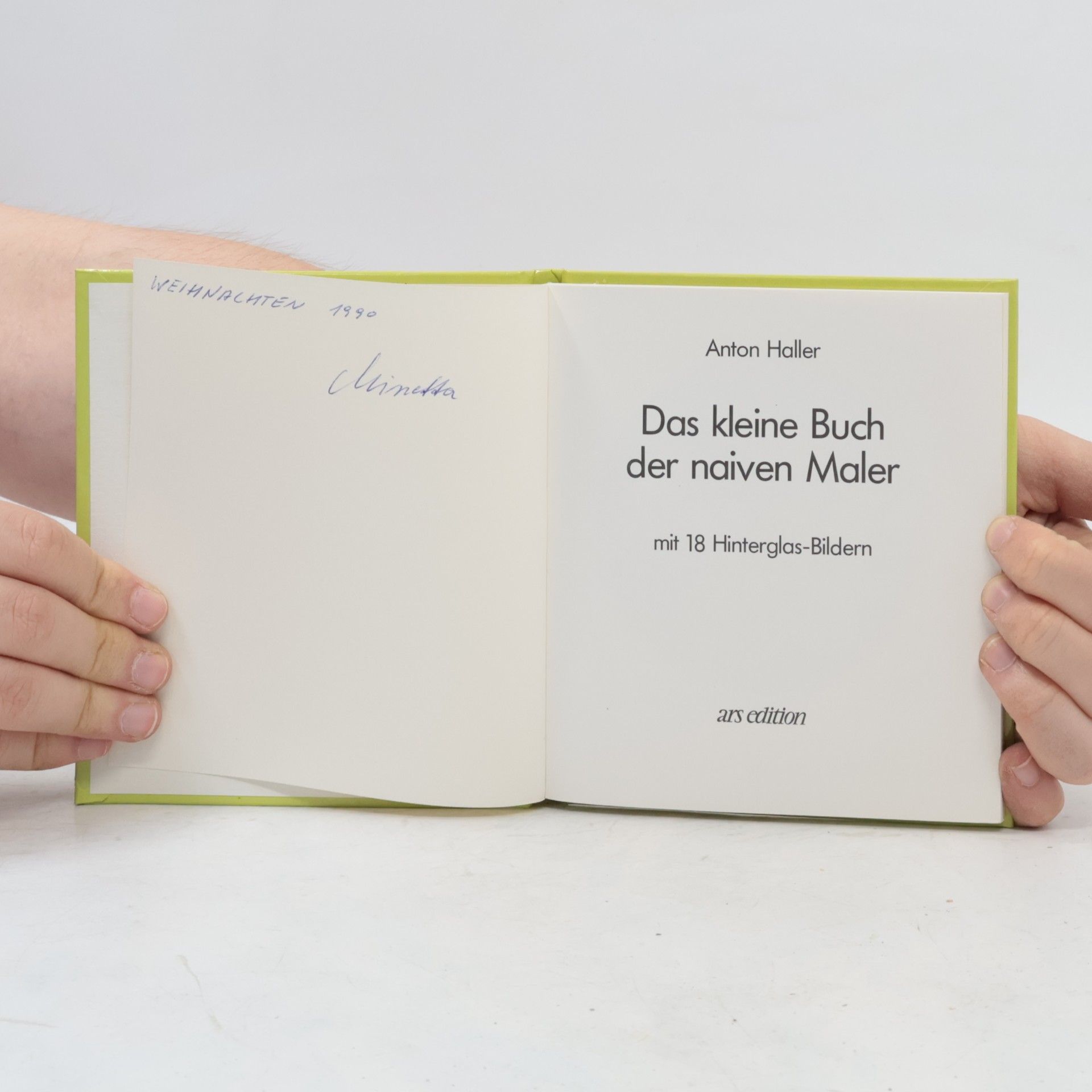 Anton Haller Das kleine Buch der naiven Maler