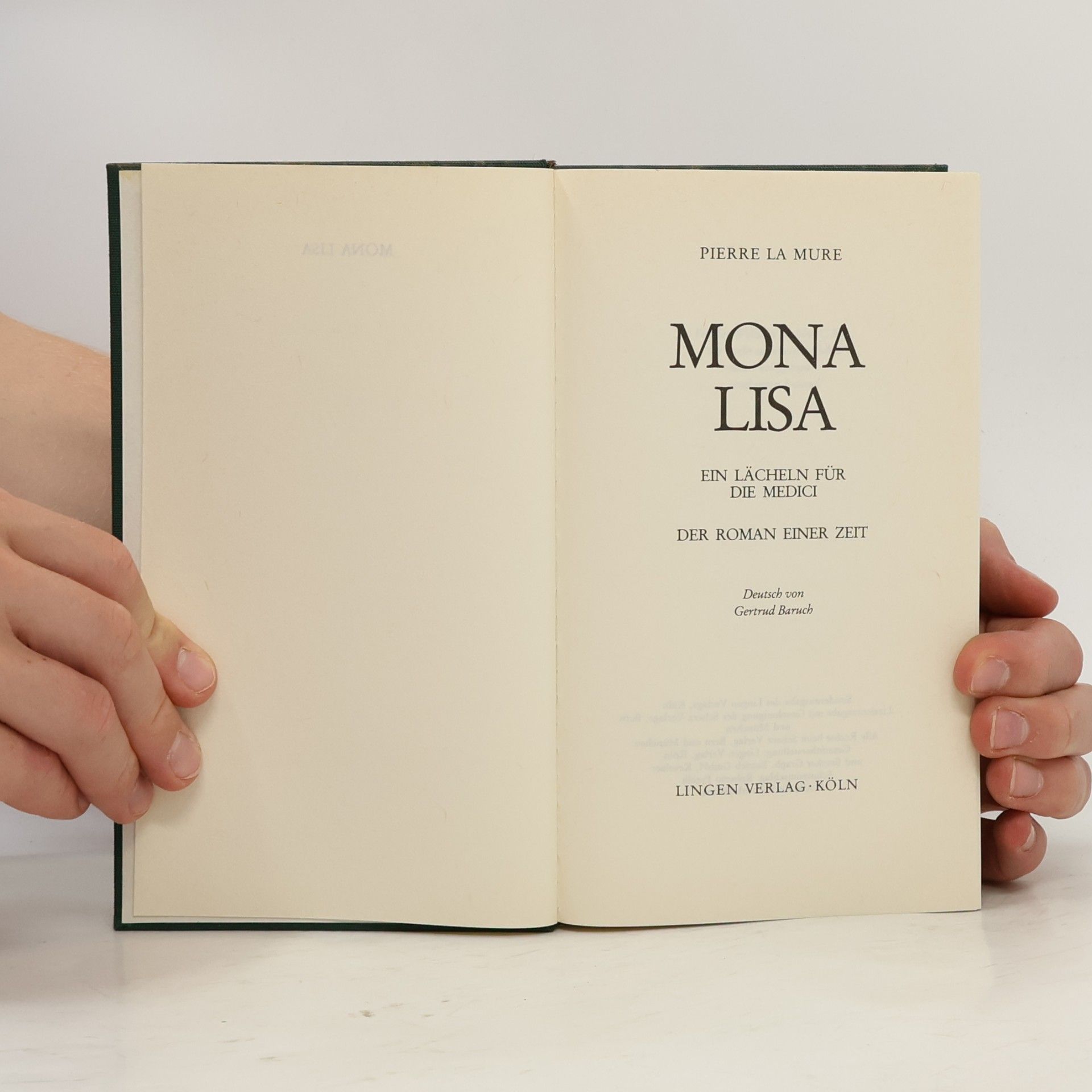 Pierre La Mure Mona Lisa