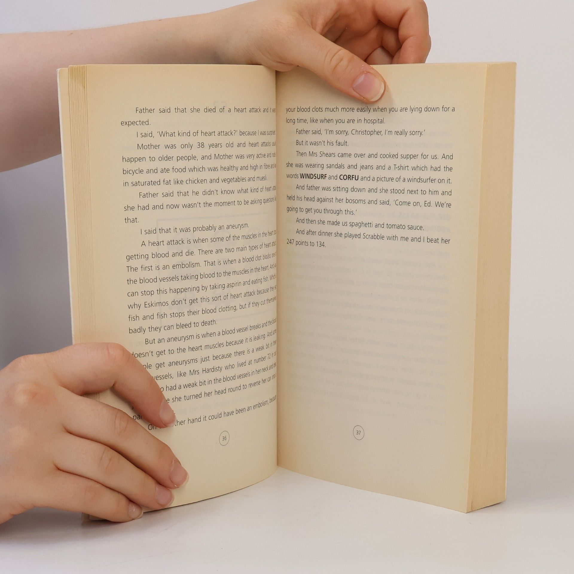 Mark Haddon The curious incident of the dog in the night-time