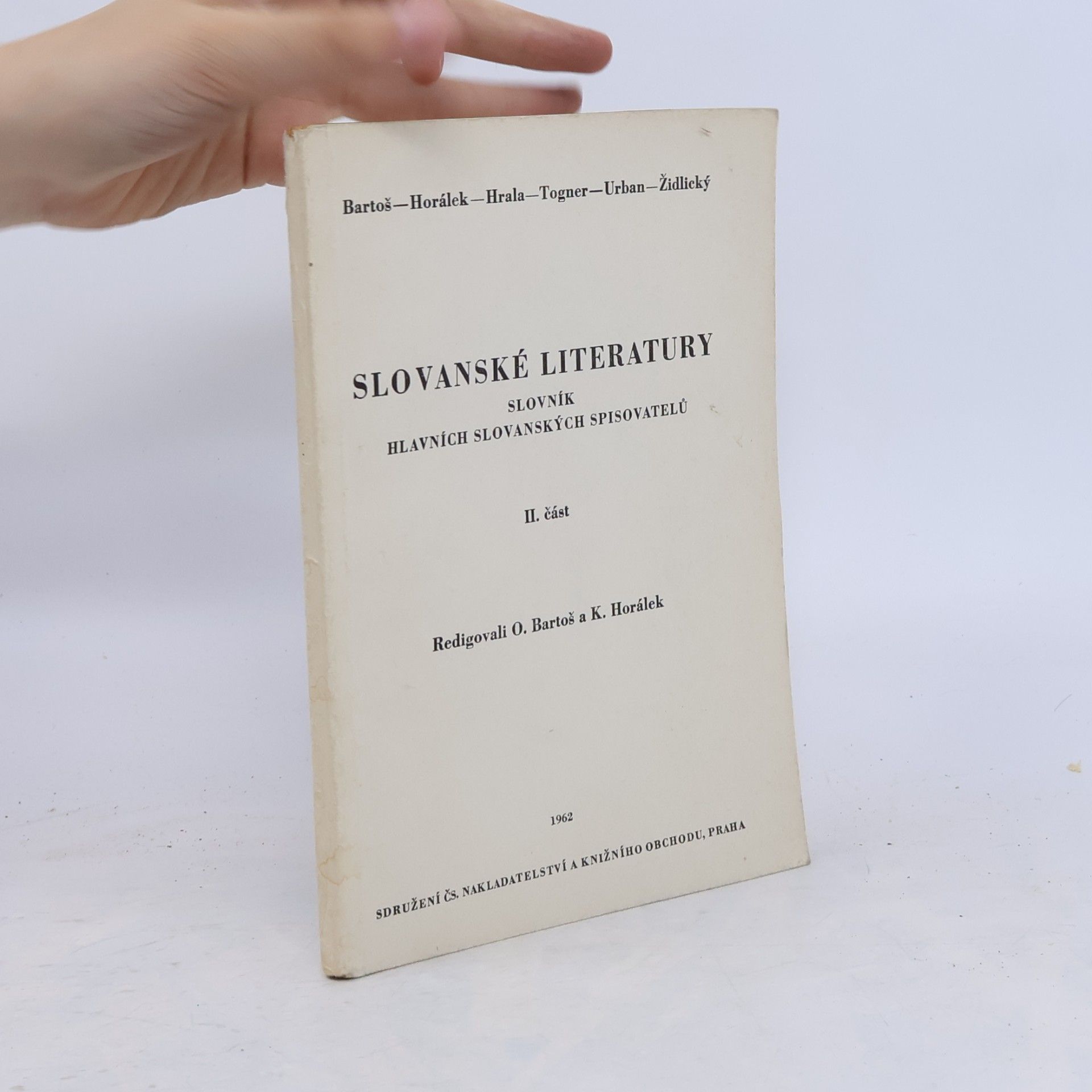 Kolektív autorov Slovanské literatury II. část