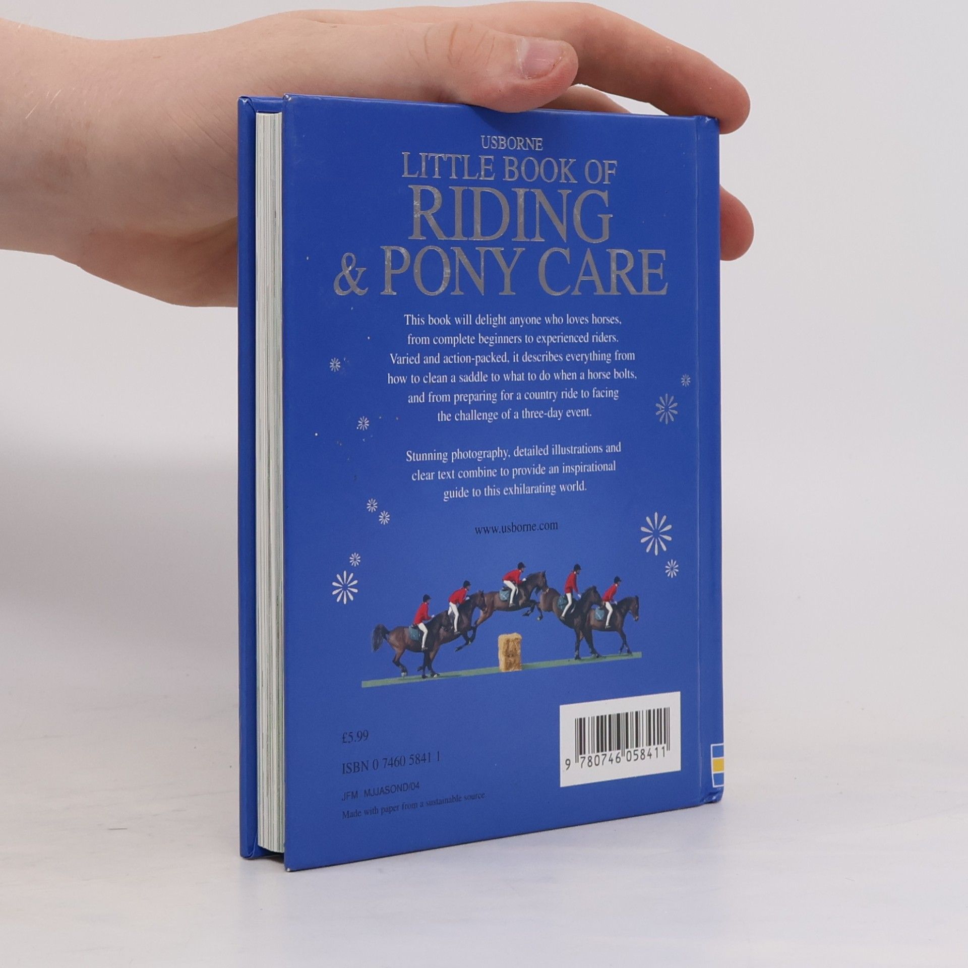 Rosie Dickins Usborne Miniature Editions: Little Book of Riding and Pony Care