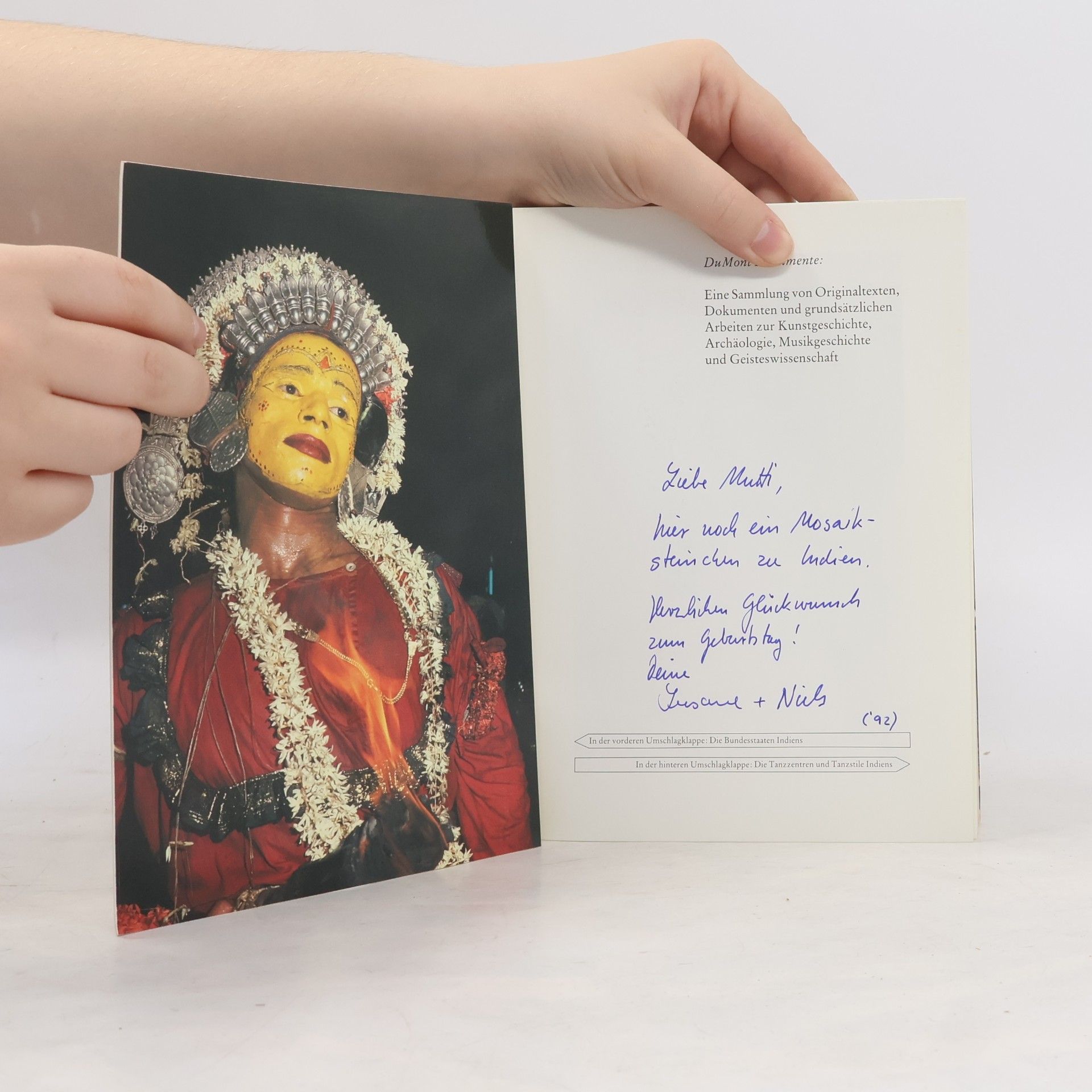 Fabrizia Baldissera Der indische Tanz