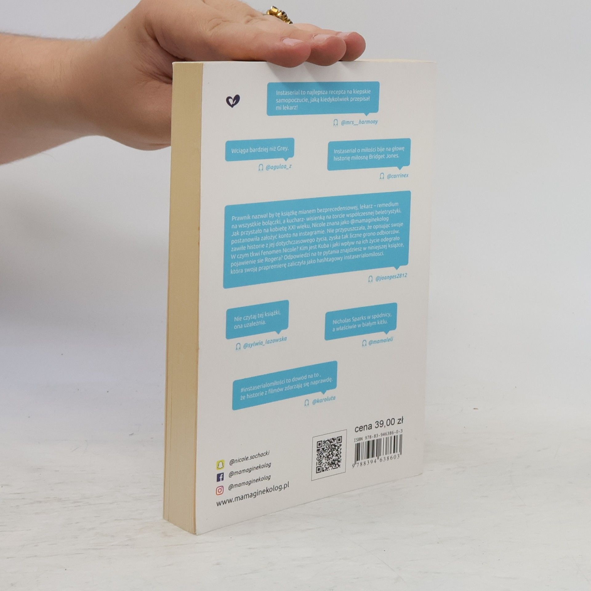 Nicole Sochacki-Wójcicka #instaserial o miłości