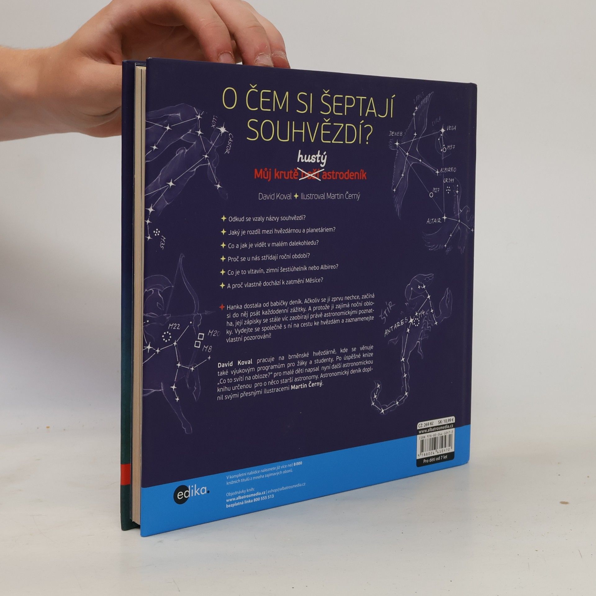 David Koval O čem si šeptají souhvězdí? : můj krutě hustý astrodeník