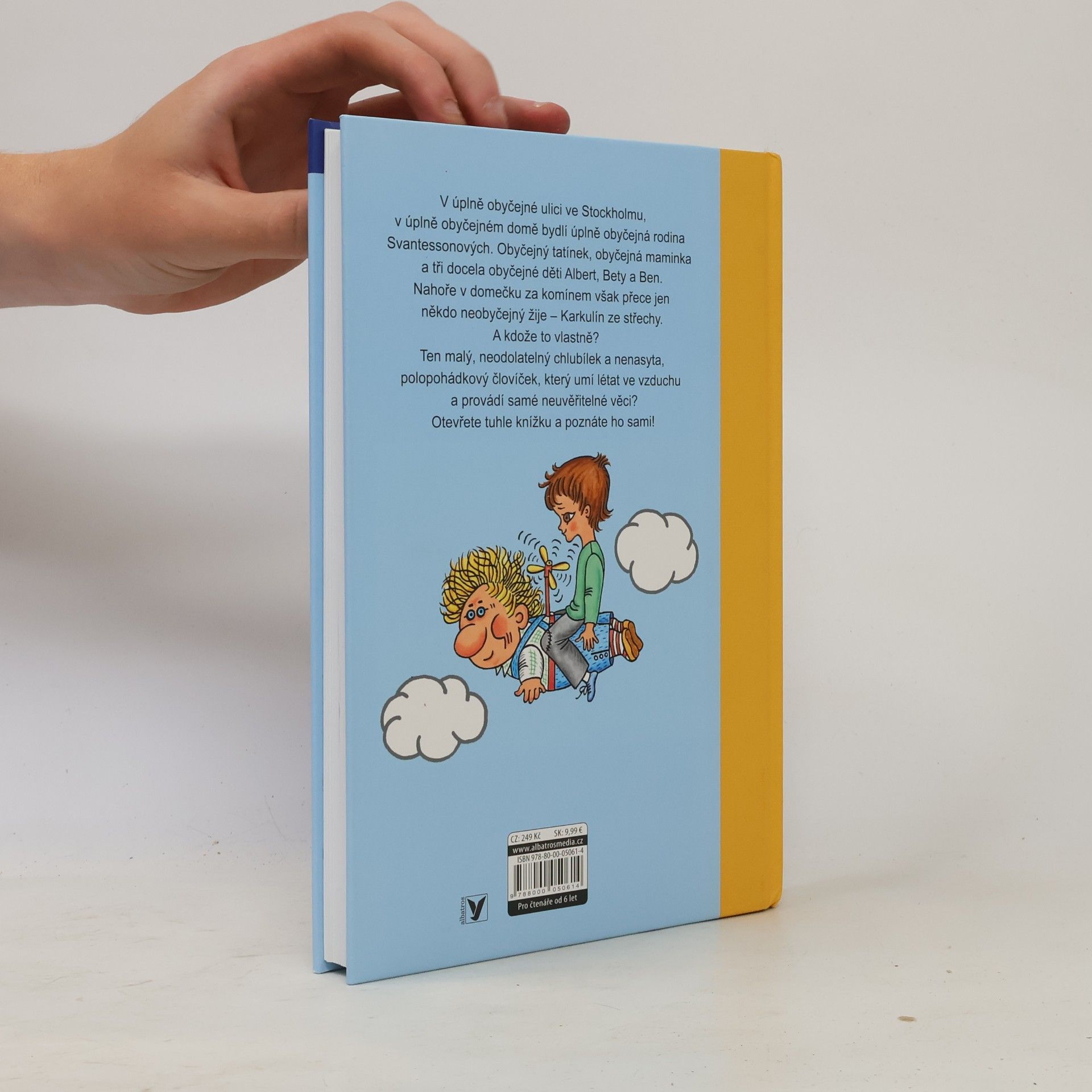 Astrid Lindgren Karkulín ze střechy