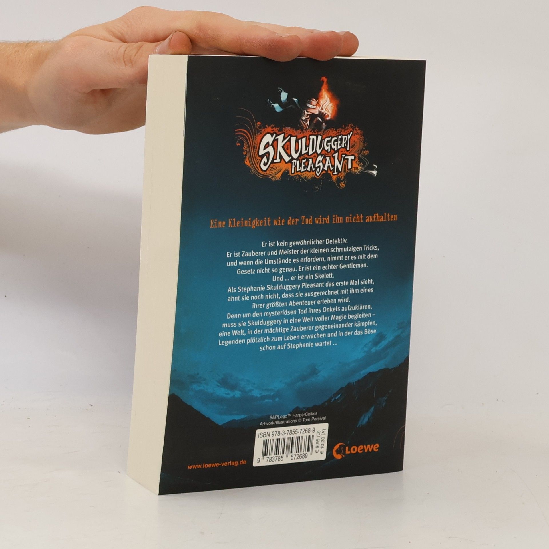 Derek Landy Skulduggery Pleasant: Der Gentleman mit der Feuerhand