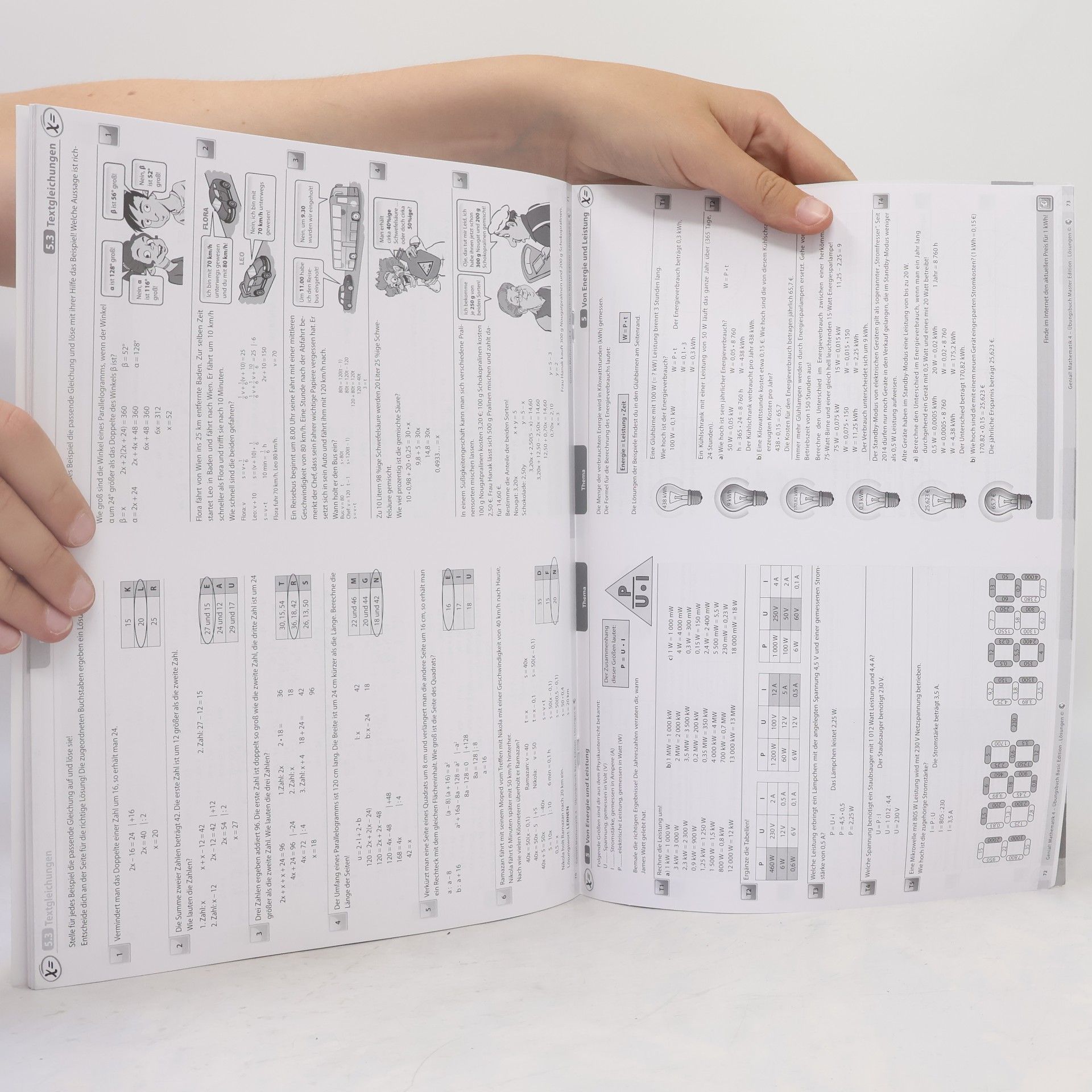 Ute Kolb Genial! Mathematik Übungsteil Basic & Master Edition 4: Lösungen