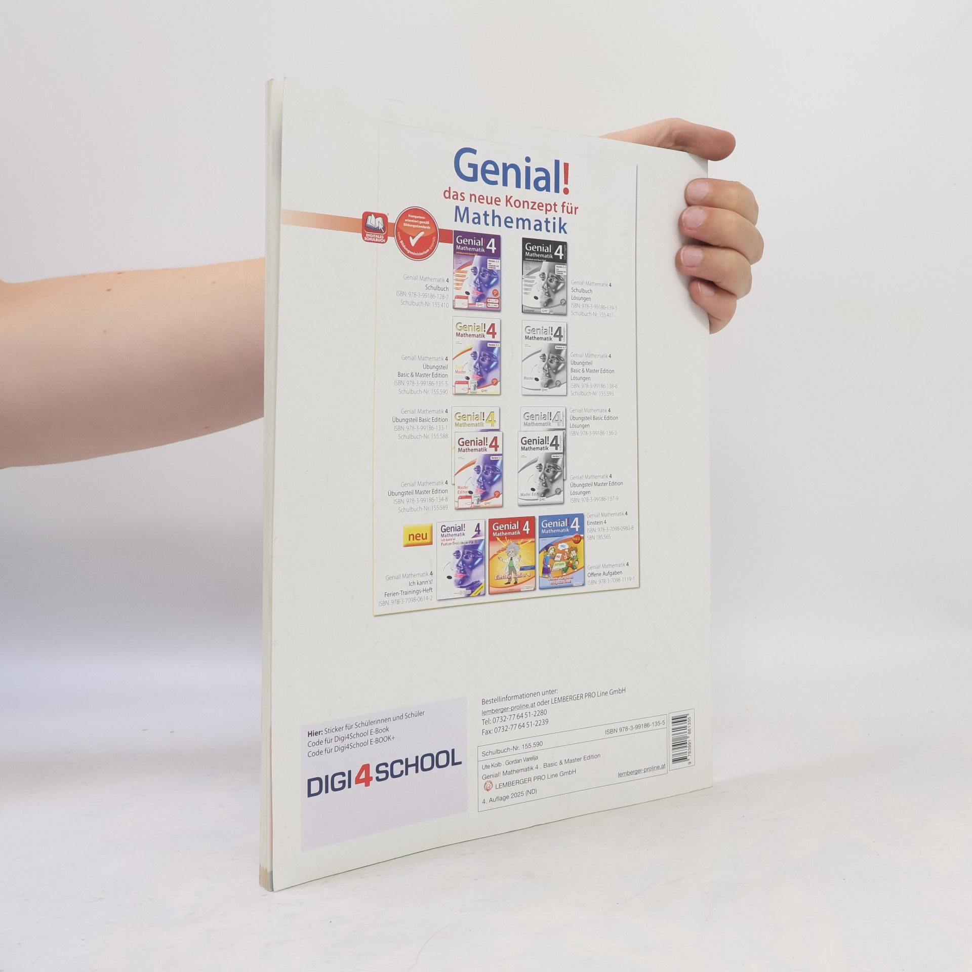 Ute Kolb Genial! Mathematik Übungsteil Basic & Master Edition 4