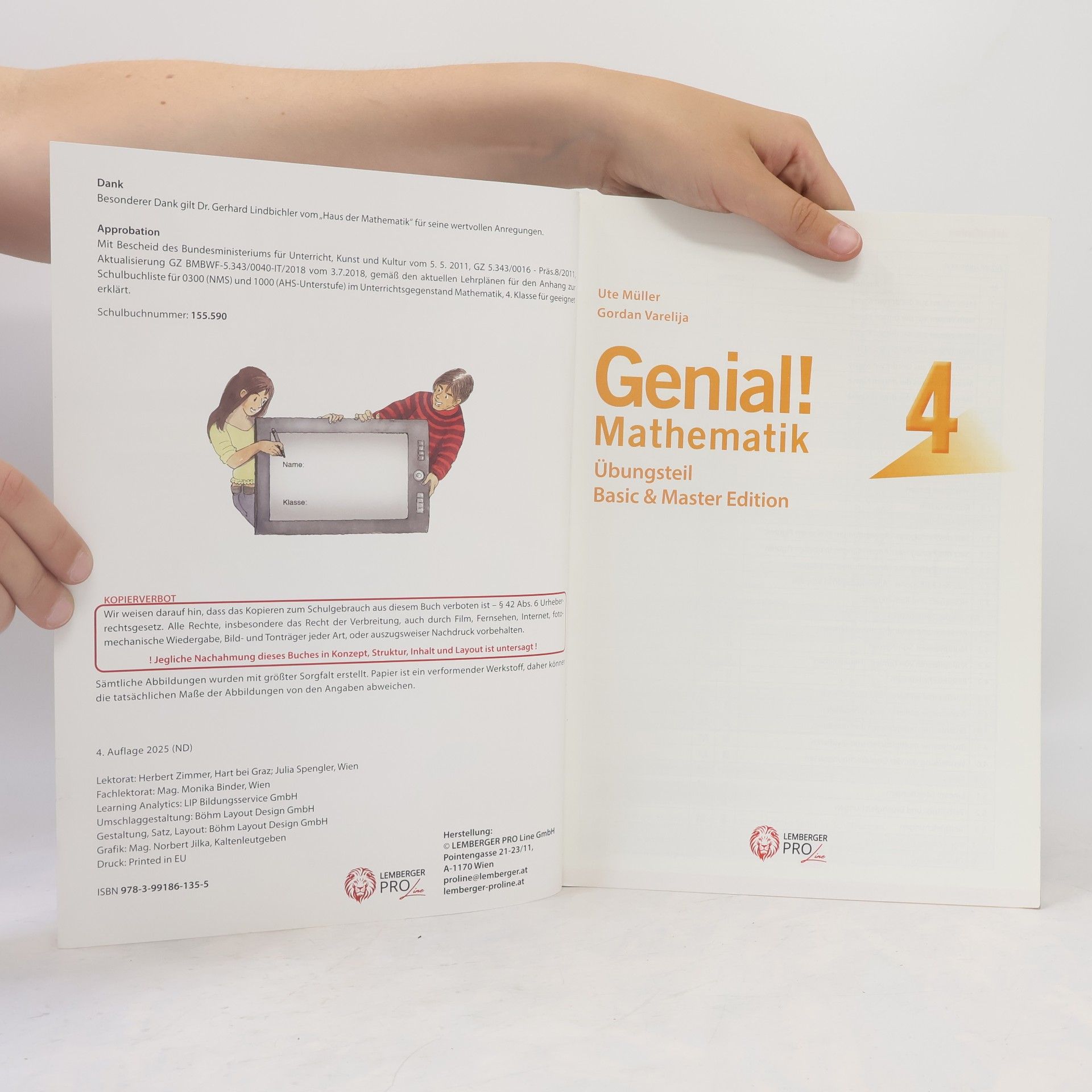 Ute Kolb Genial! Mathematik Übungsteil Basic & Master Edition 4